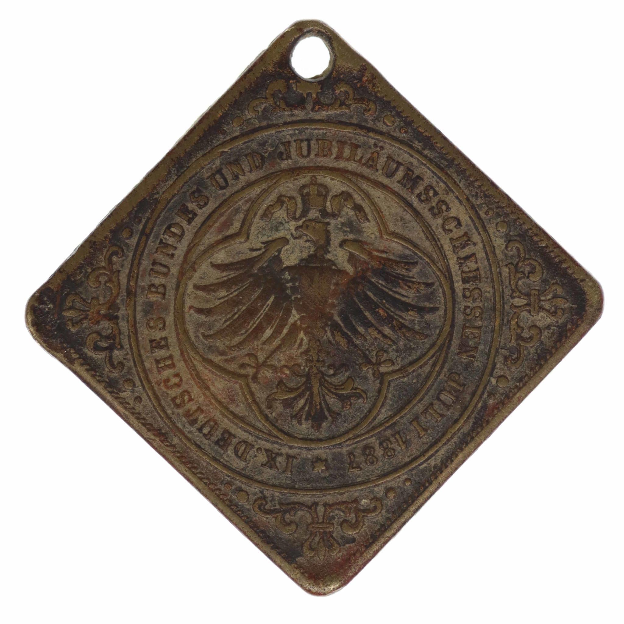 Frankfurt Bronzemedaille 1887