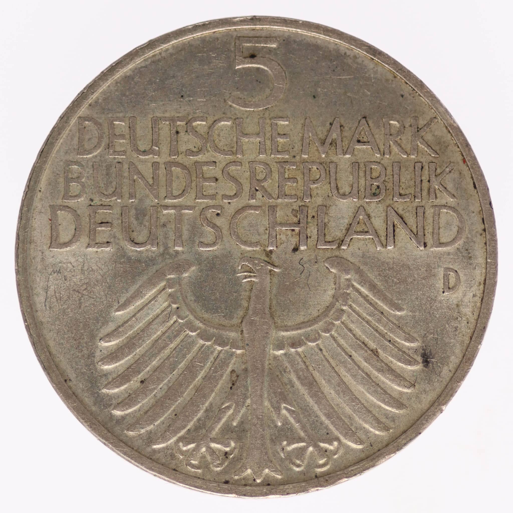 BRD 5 Mark 1952 Germanisches Museum