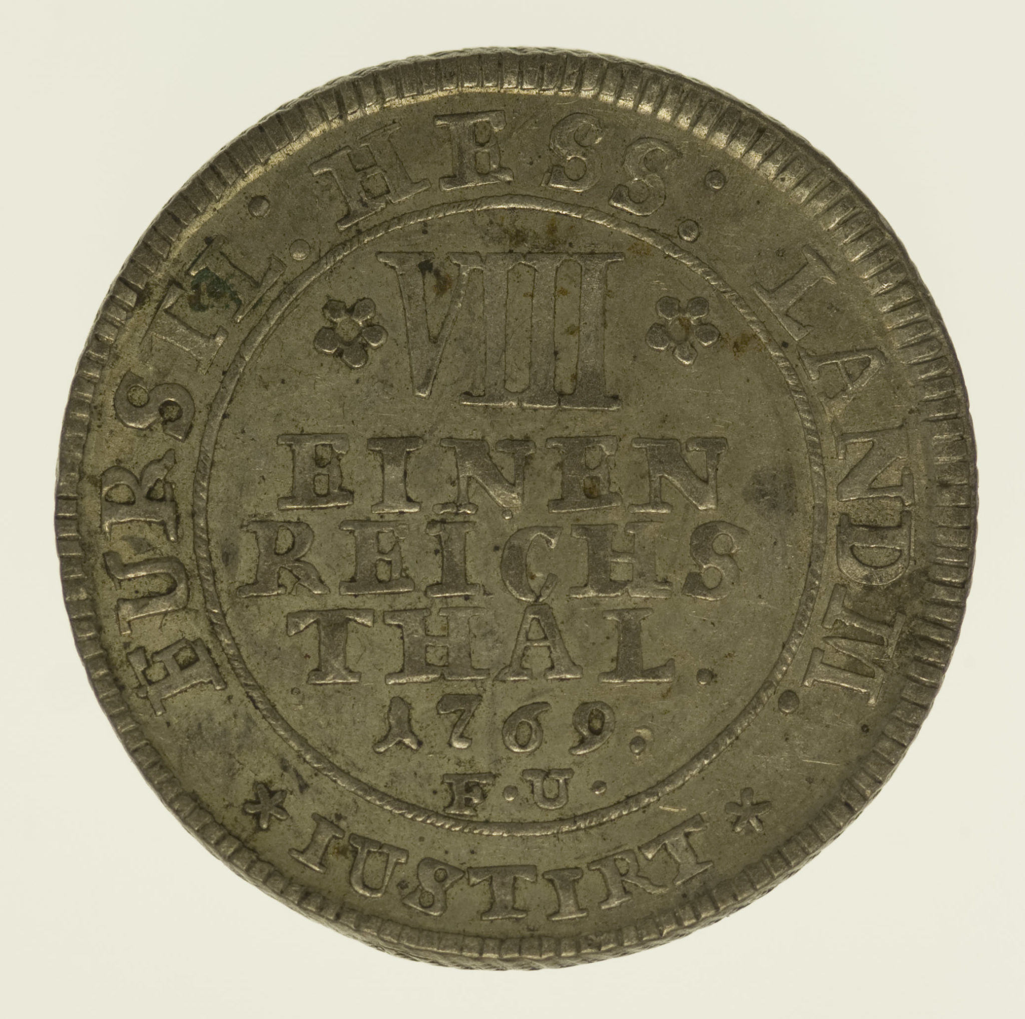 Hessen Kassel Friedrich II. 1/8 Taler 1769
