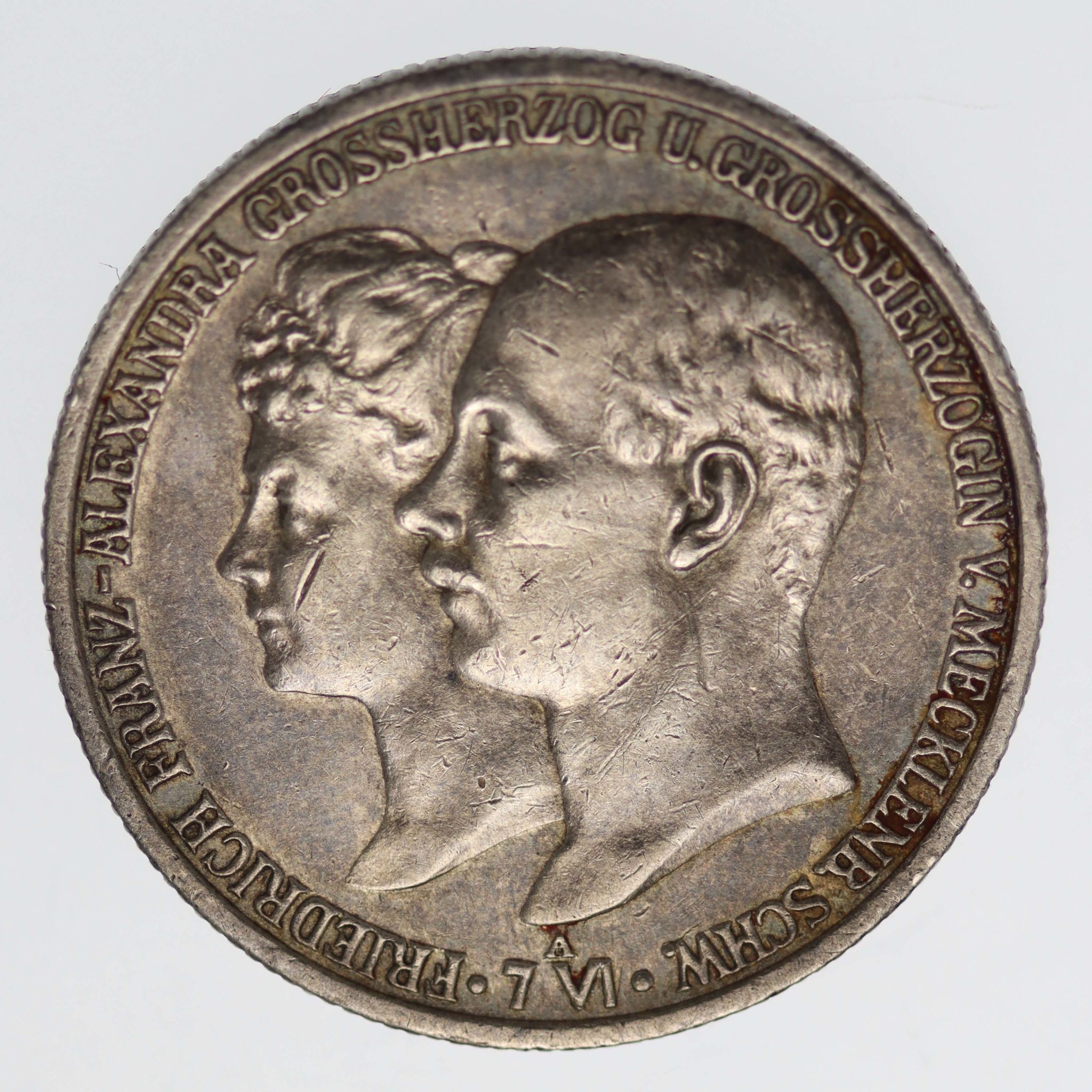 Mecklenburg-Schwerin Friedrich Franz IV. 2 Mark 1904