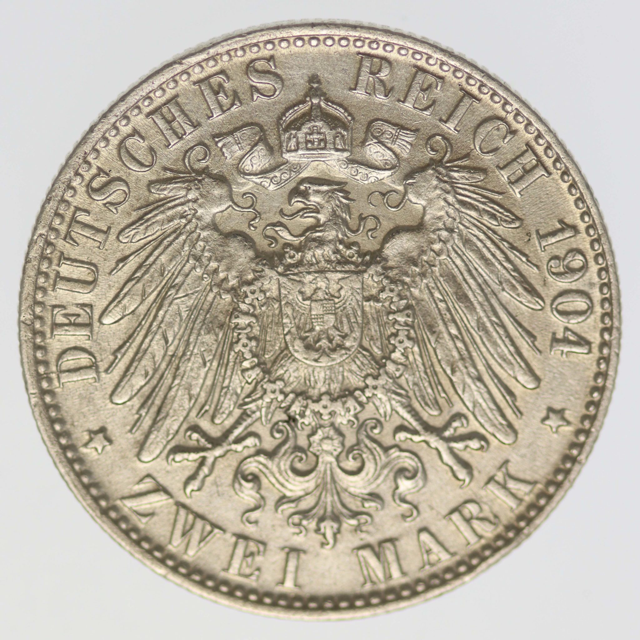 Bremen Stadtwappen 2 Mark 1904