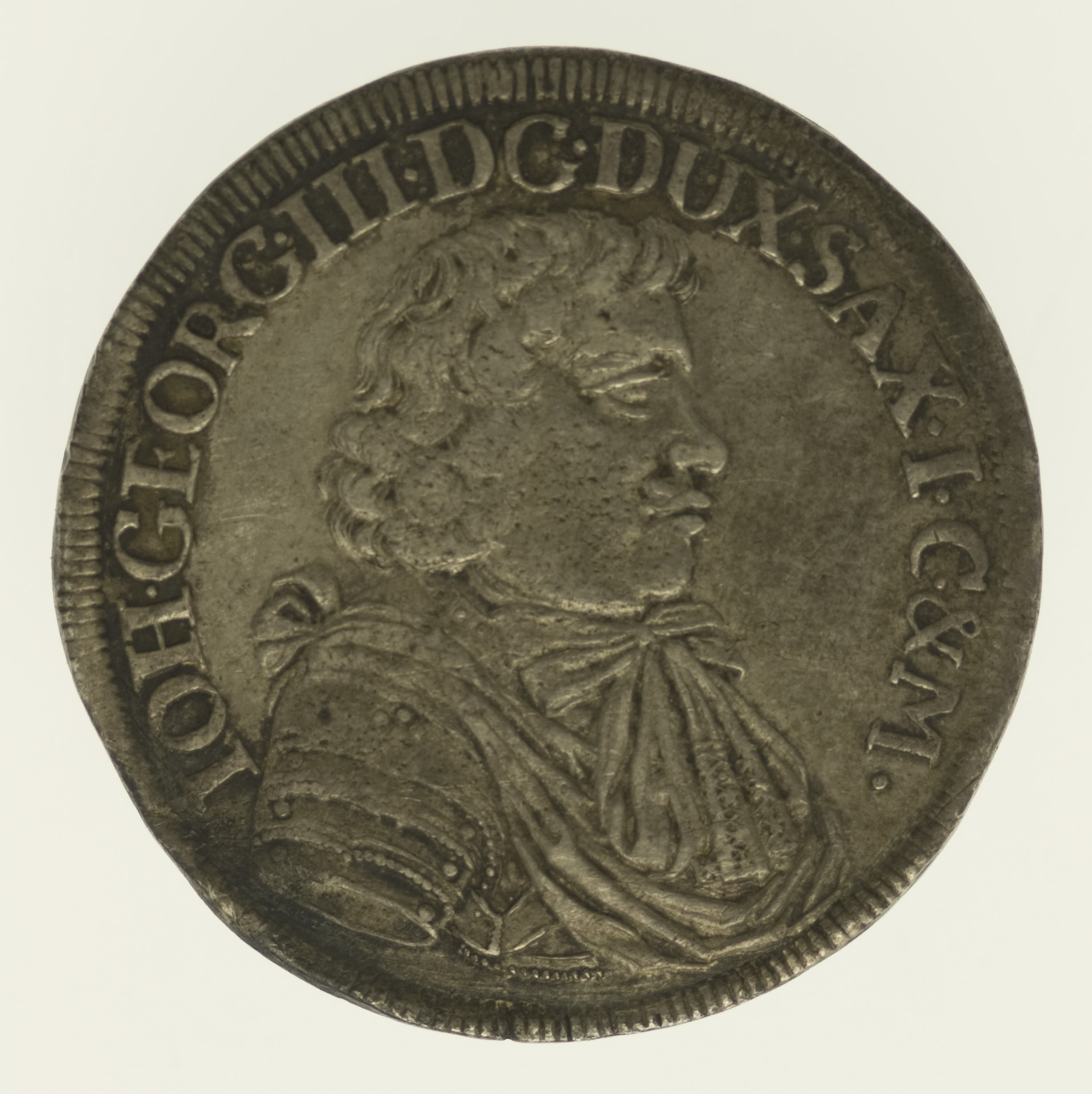 Sachsen Johann Georg III. 1/3 Taler 1681