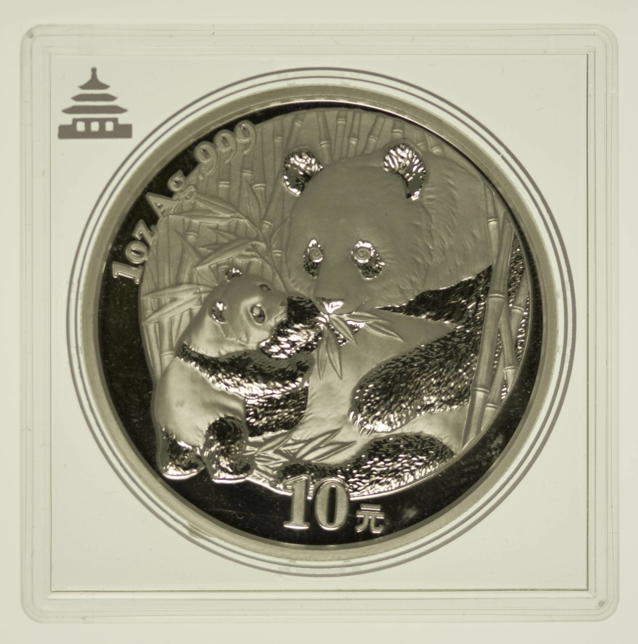 China Panda 1 Unze 2005
