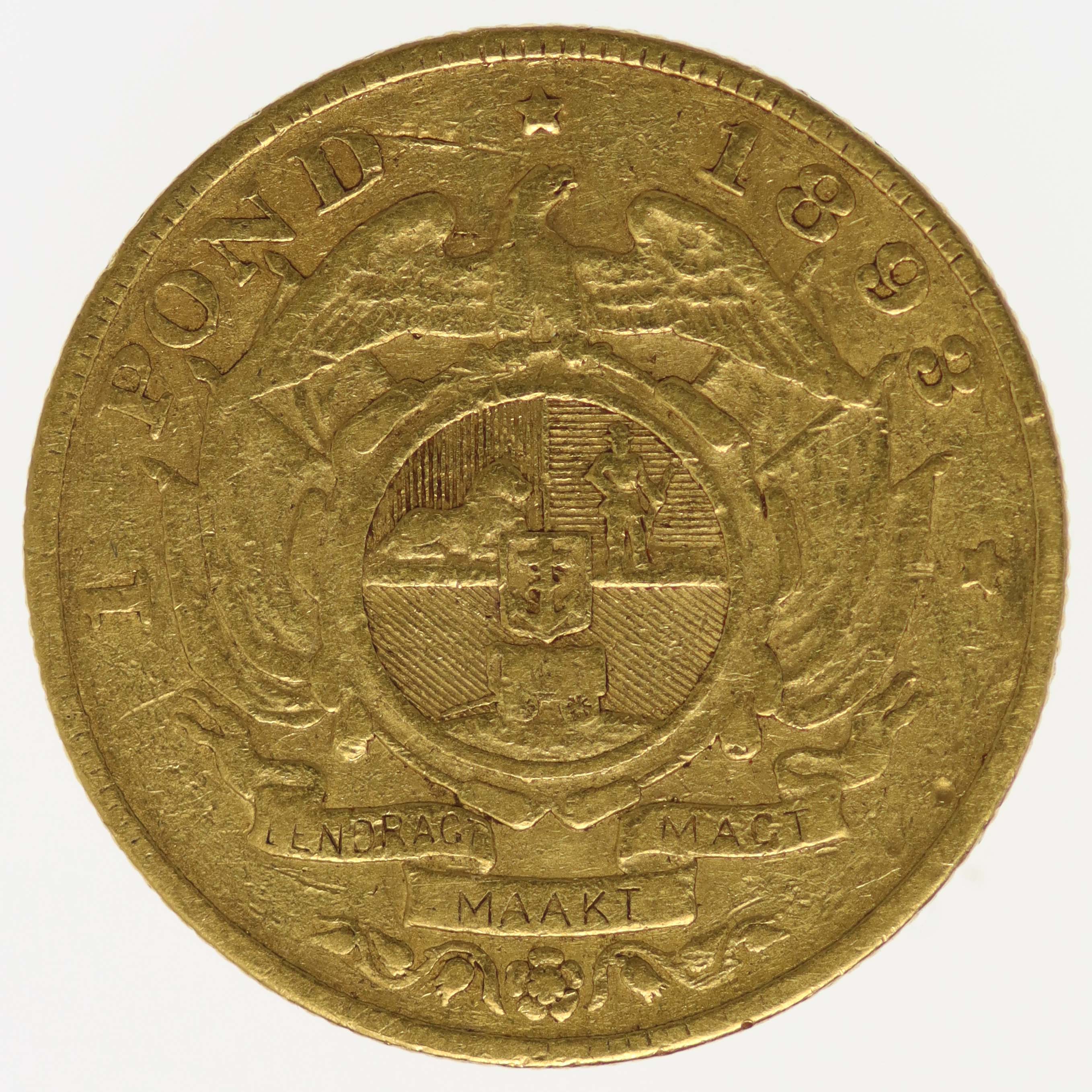 Südafrika 1 Pond 1893