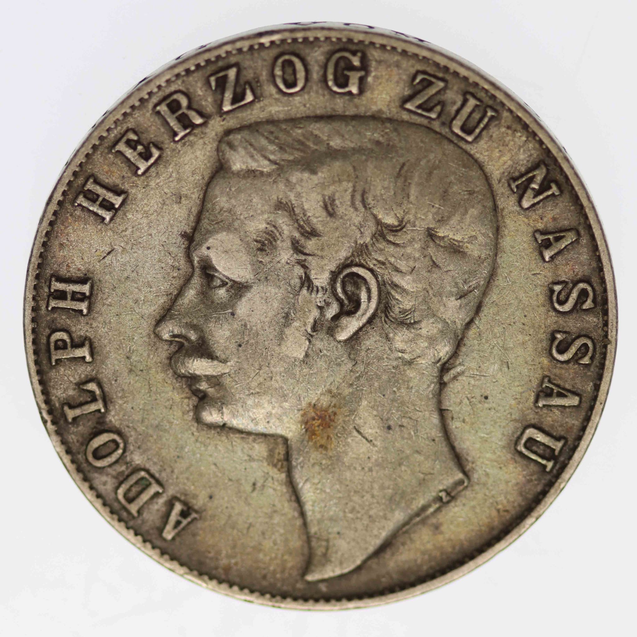 Nassau Adolph Taler 1860