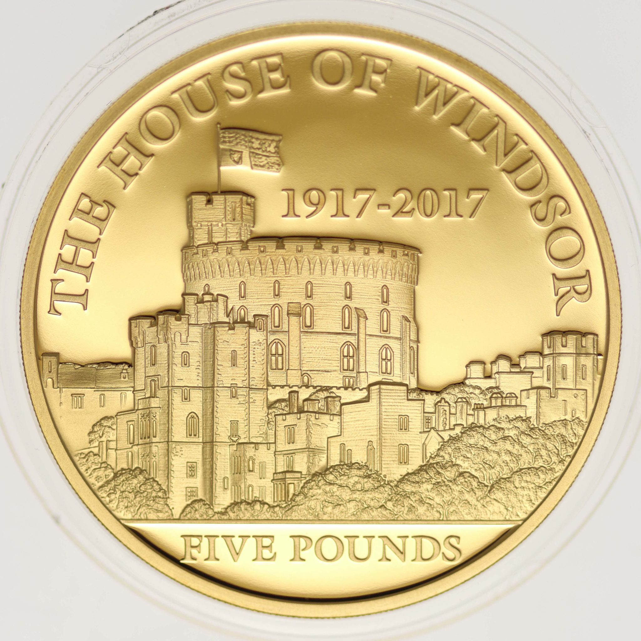 Guernsey Elisabeth II. 5 Pounds 2017