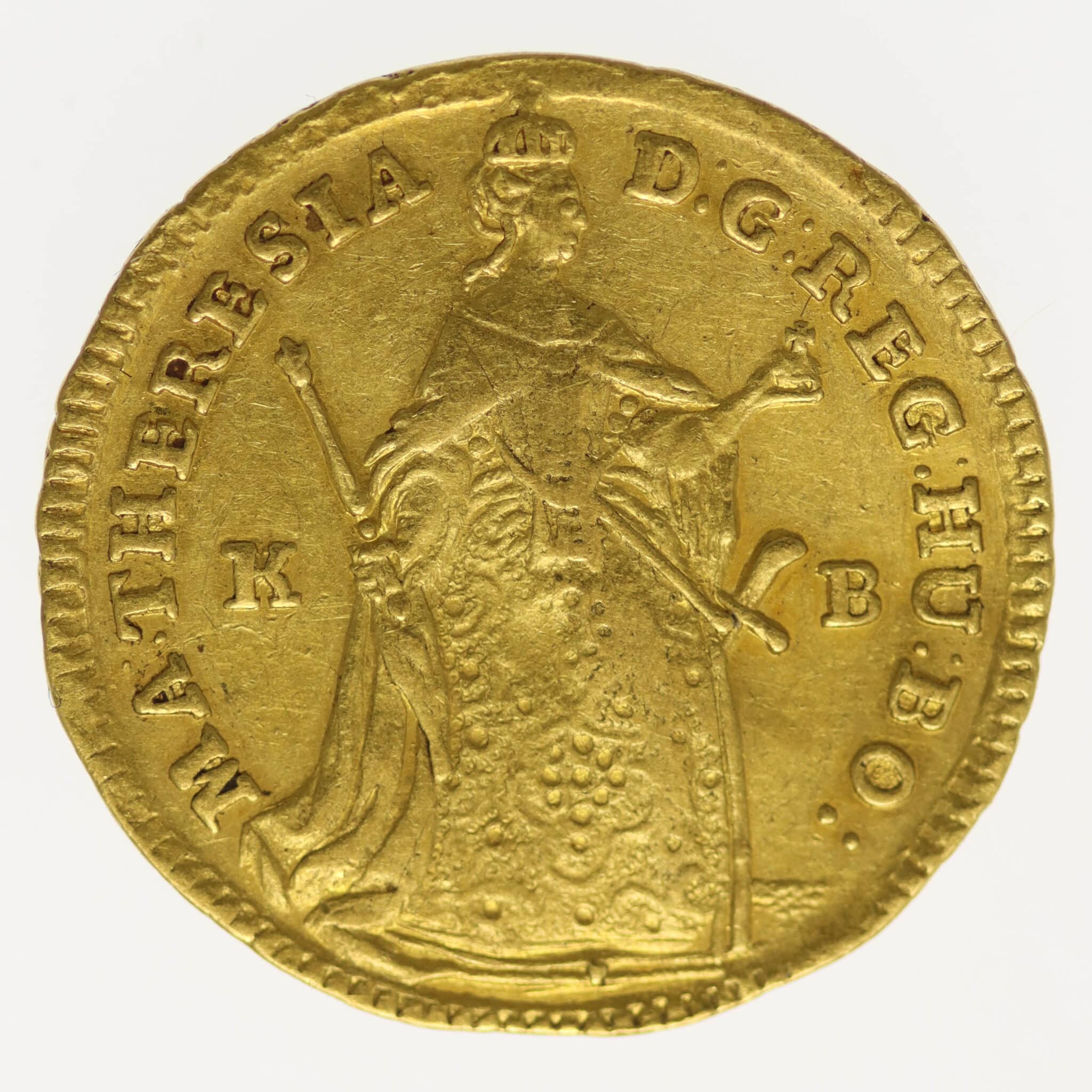Habsburg RDR Maria Theresia Dukat 1744
