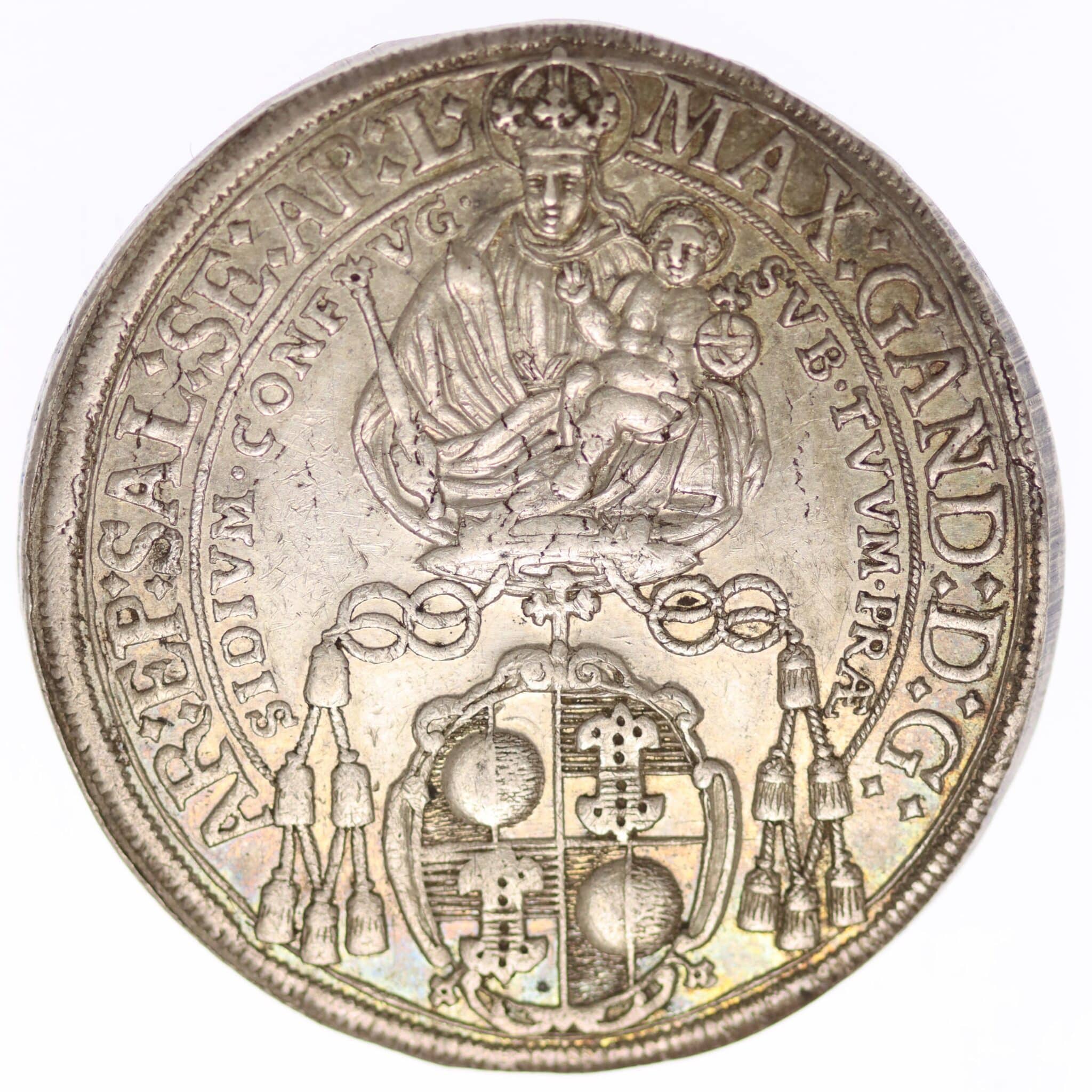 Österreich Salzburg Maximilian Gandolf von Küenburg Taler 1677
