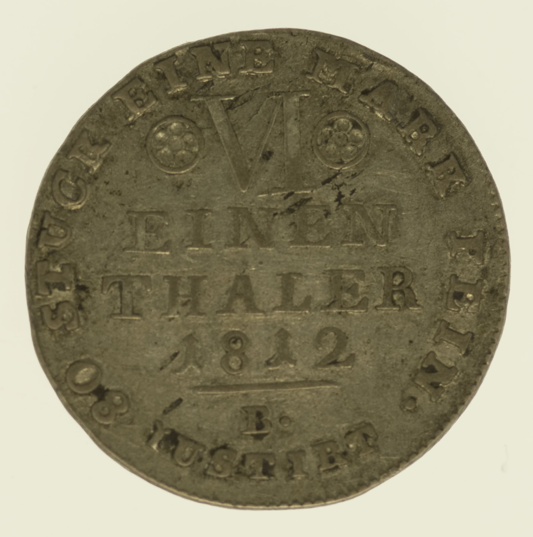 Westfalen Hieronymus Napoleon 1/6 Taler 1812