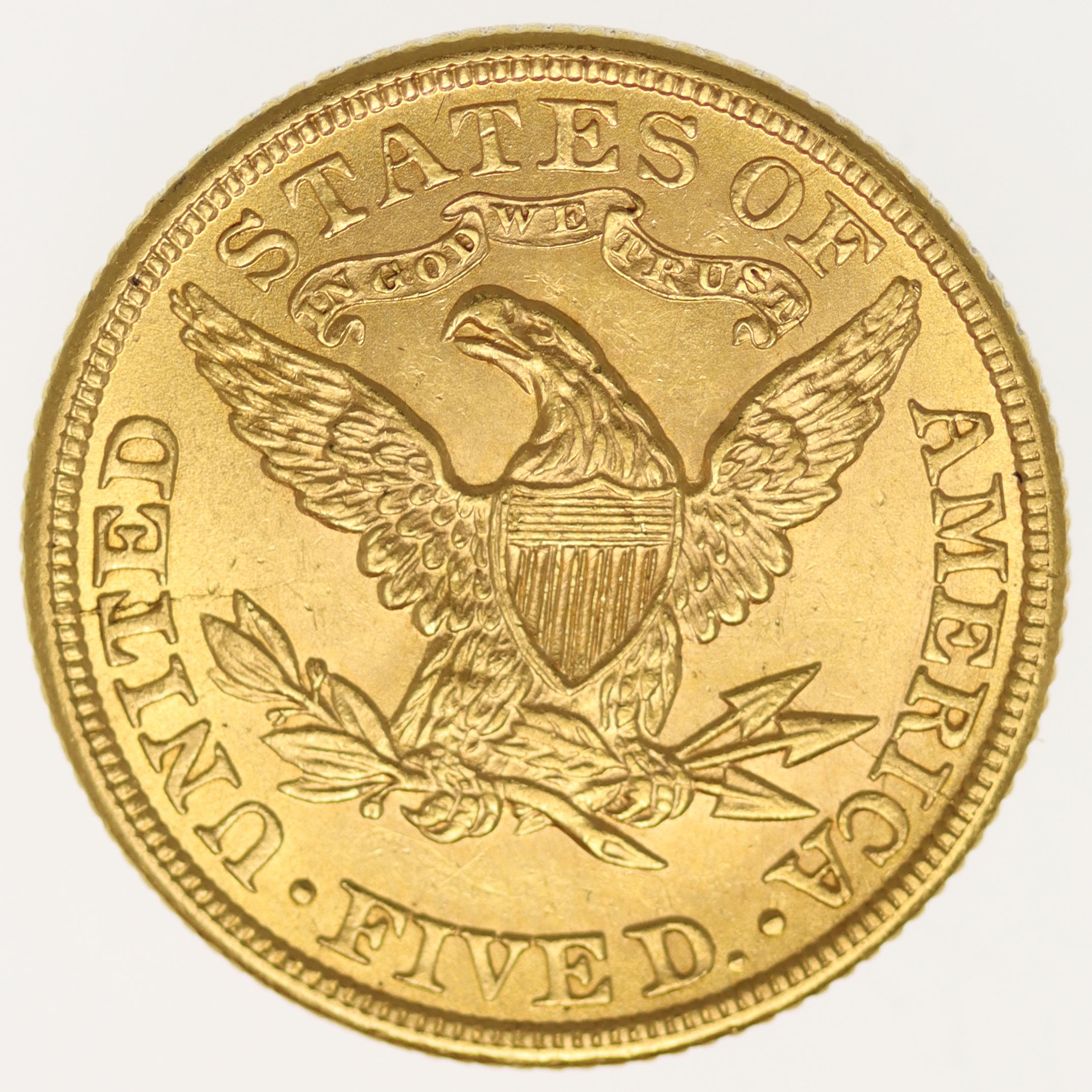 USA 5 Dollars 1901 Liberty / Kopf
