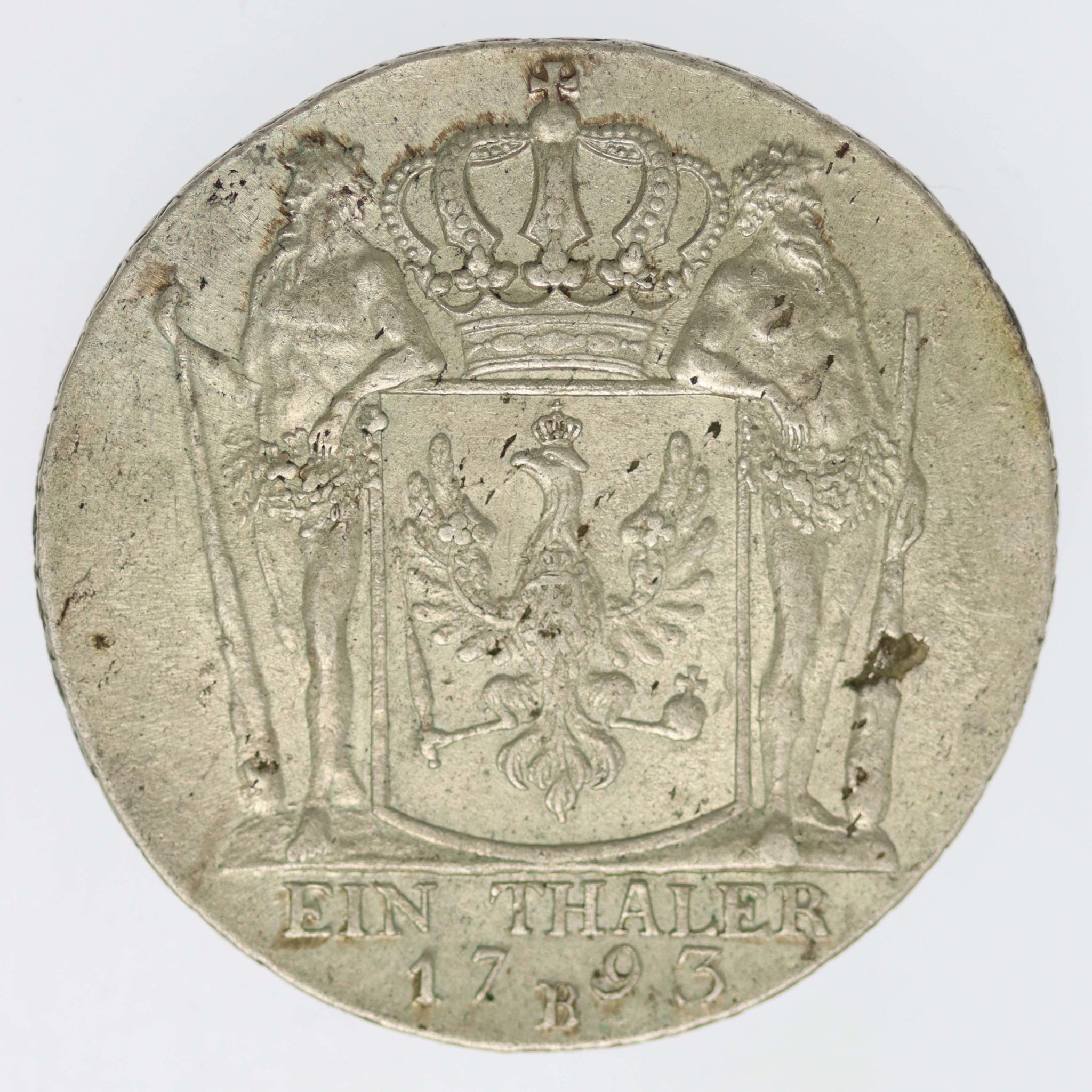 Preussen Friedrich Wilhelm II. Taler 1793 B