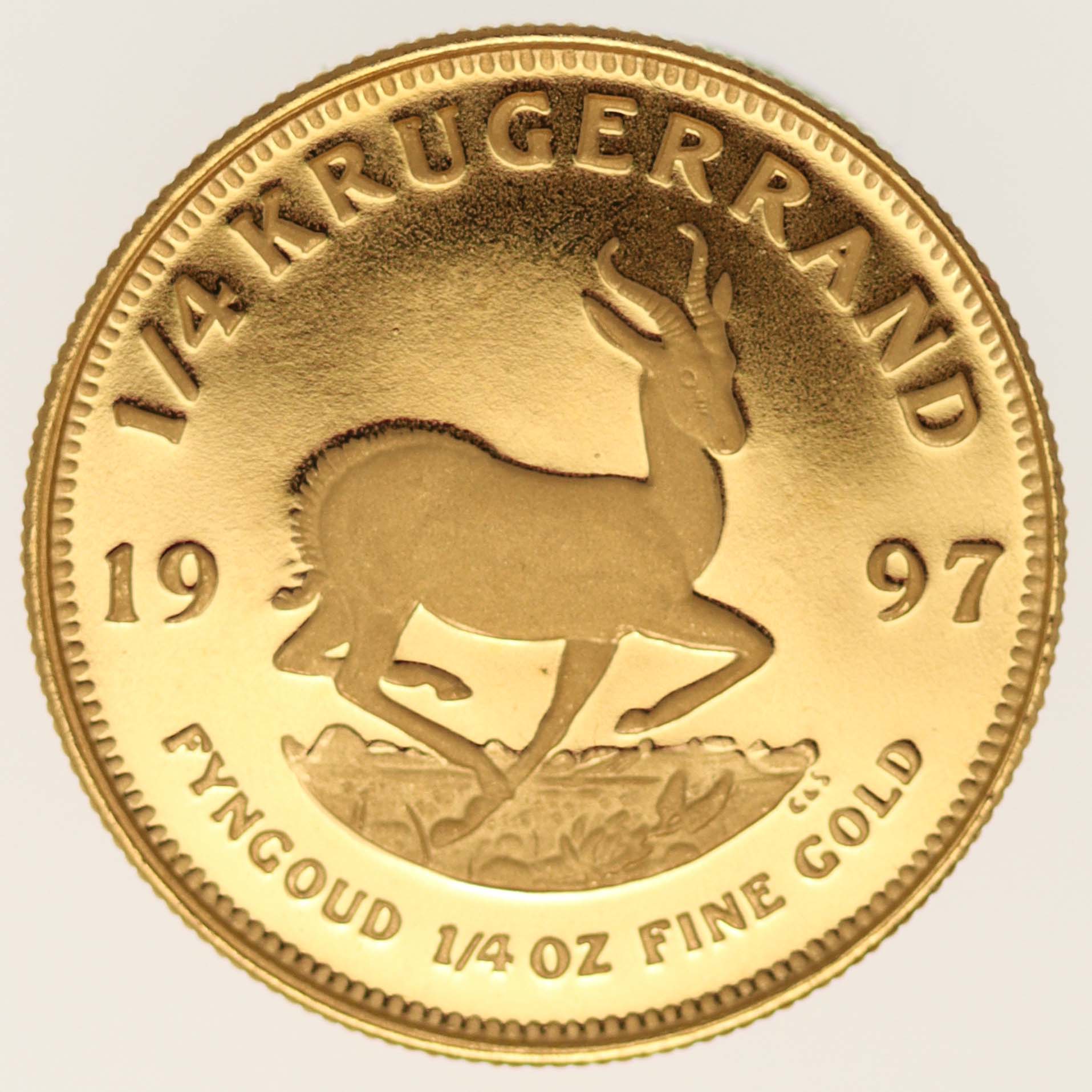 Südafrika Krügerrand 1/4 Unze 1997