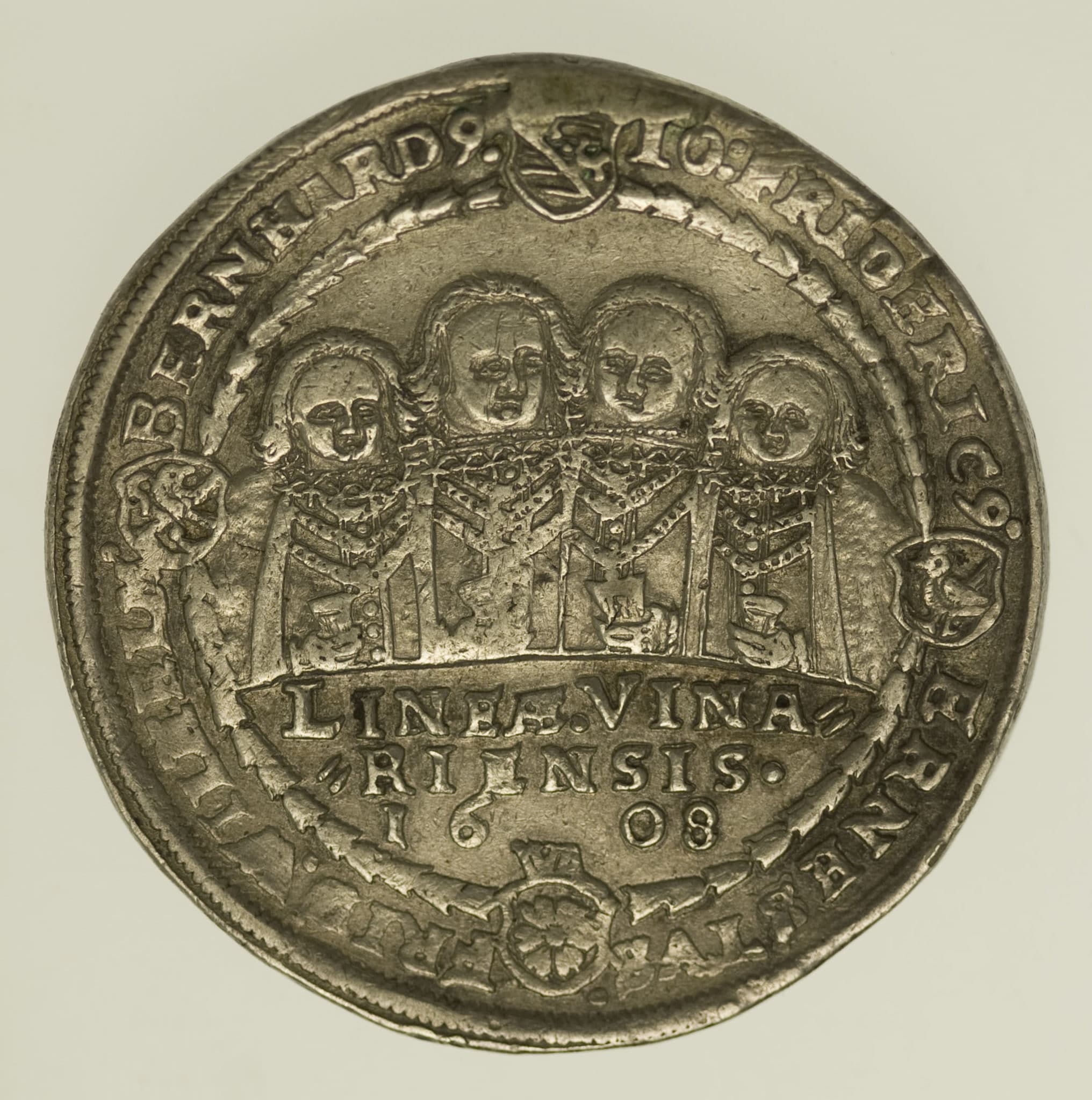 Sachsen Weimar Johann Ernst und seine 7 Brüder Taler 1608