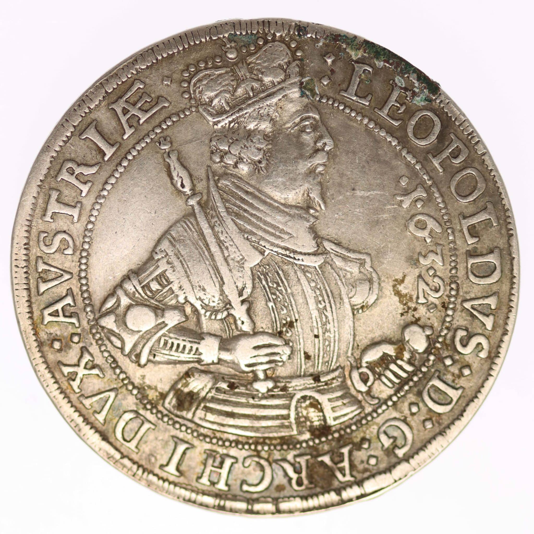 Österreich Habsburg Tirol Leopold V. Taler 1632