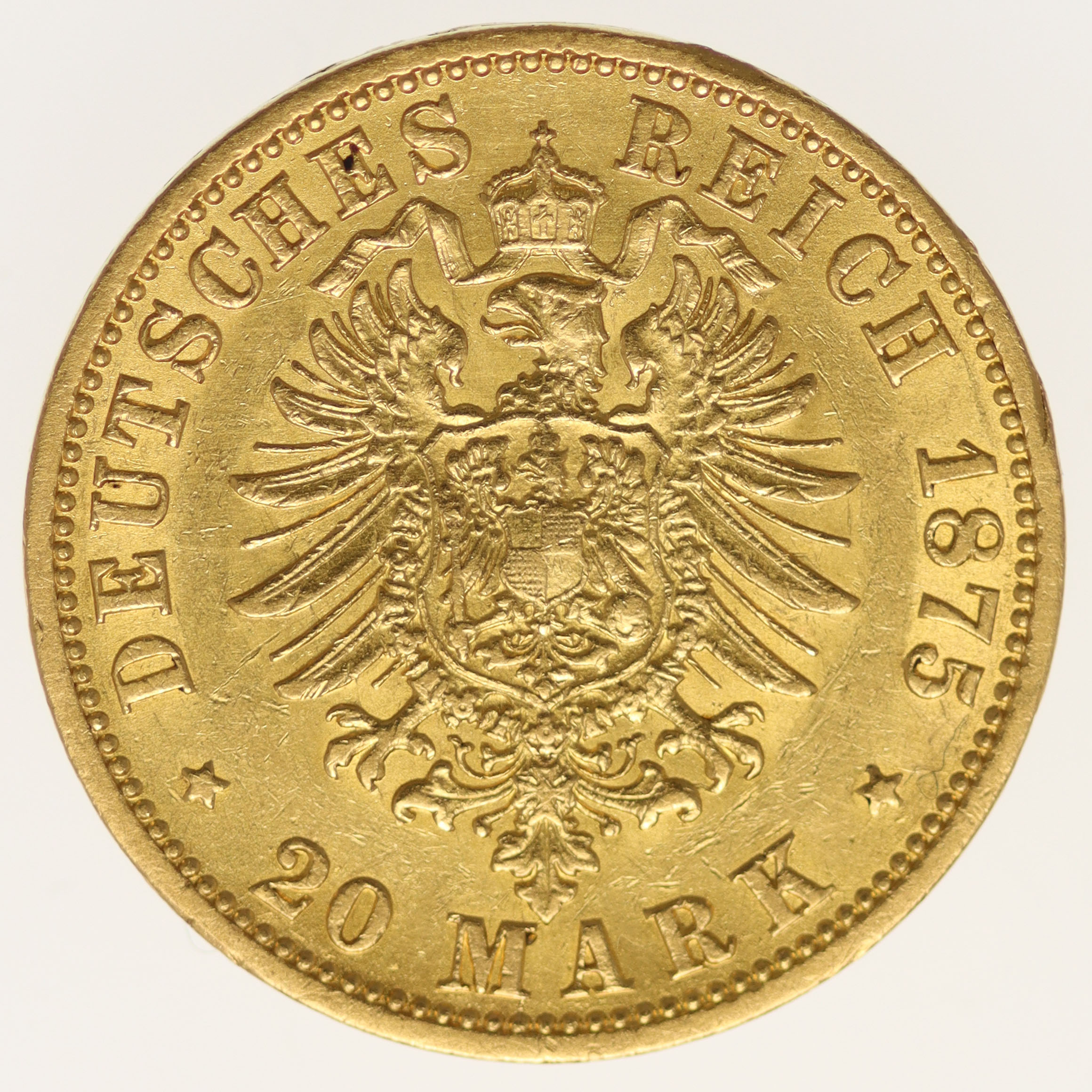 Braunschweig Lüneburg Wilhelm 20 Mark 1875