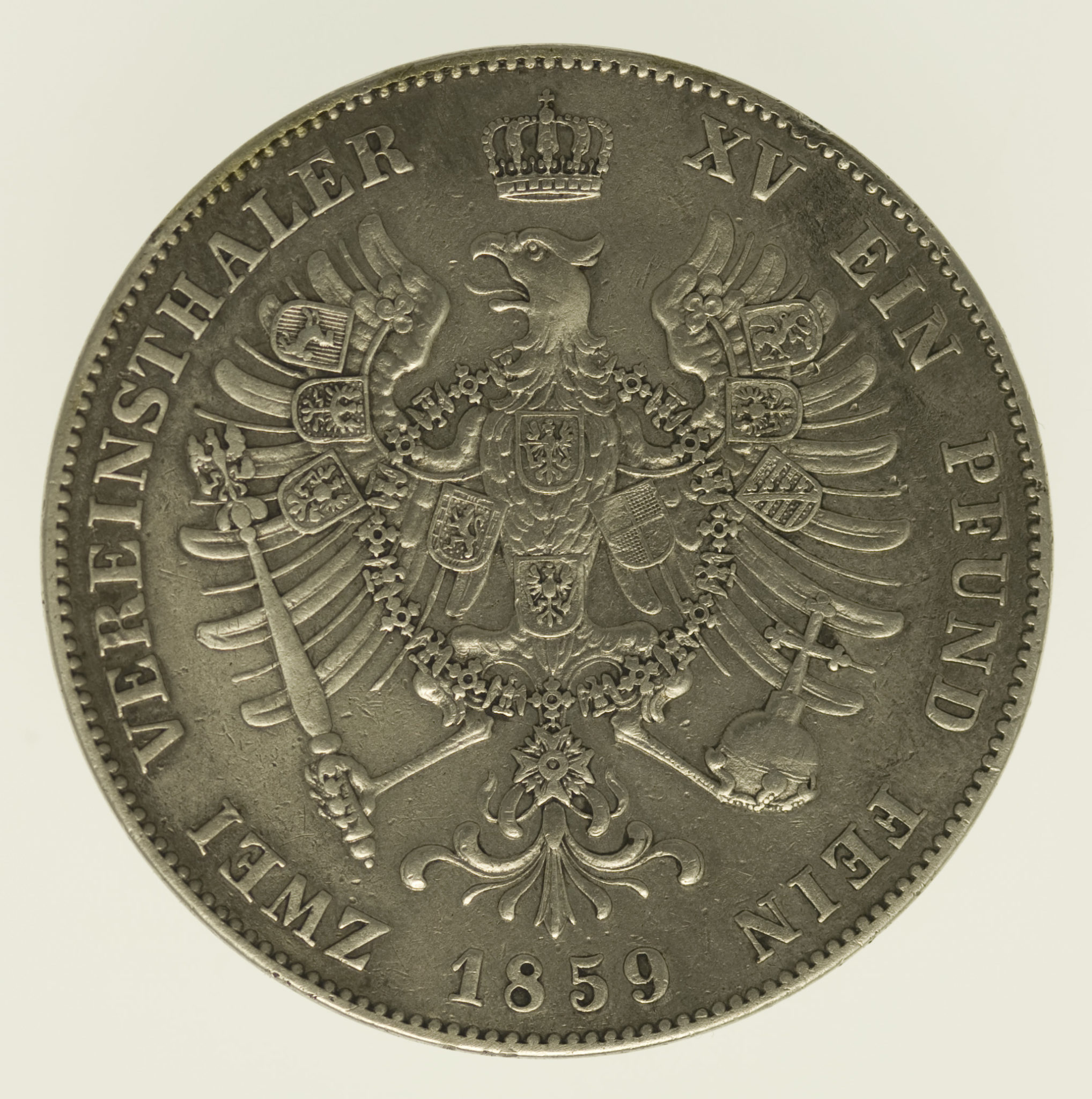 Preussen Friedrich Wilhelm IV. Doppeltaler 1859