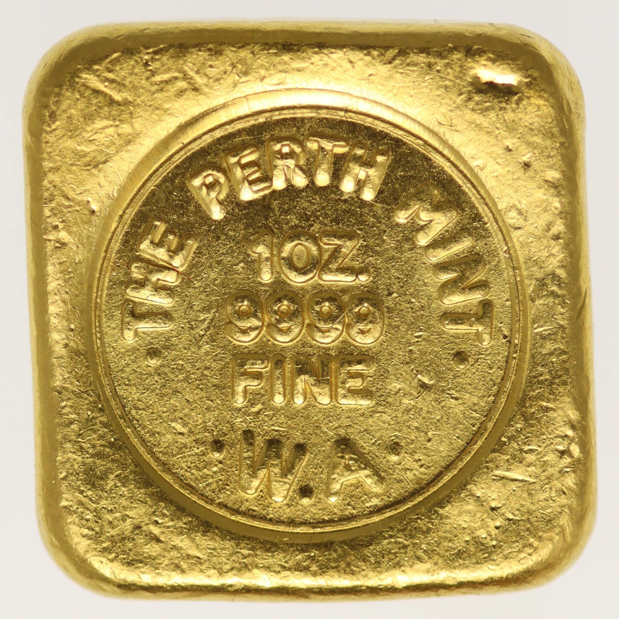 Goldbarren 1 OZ Australien Perth Mint
