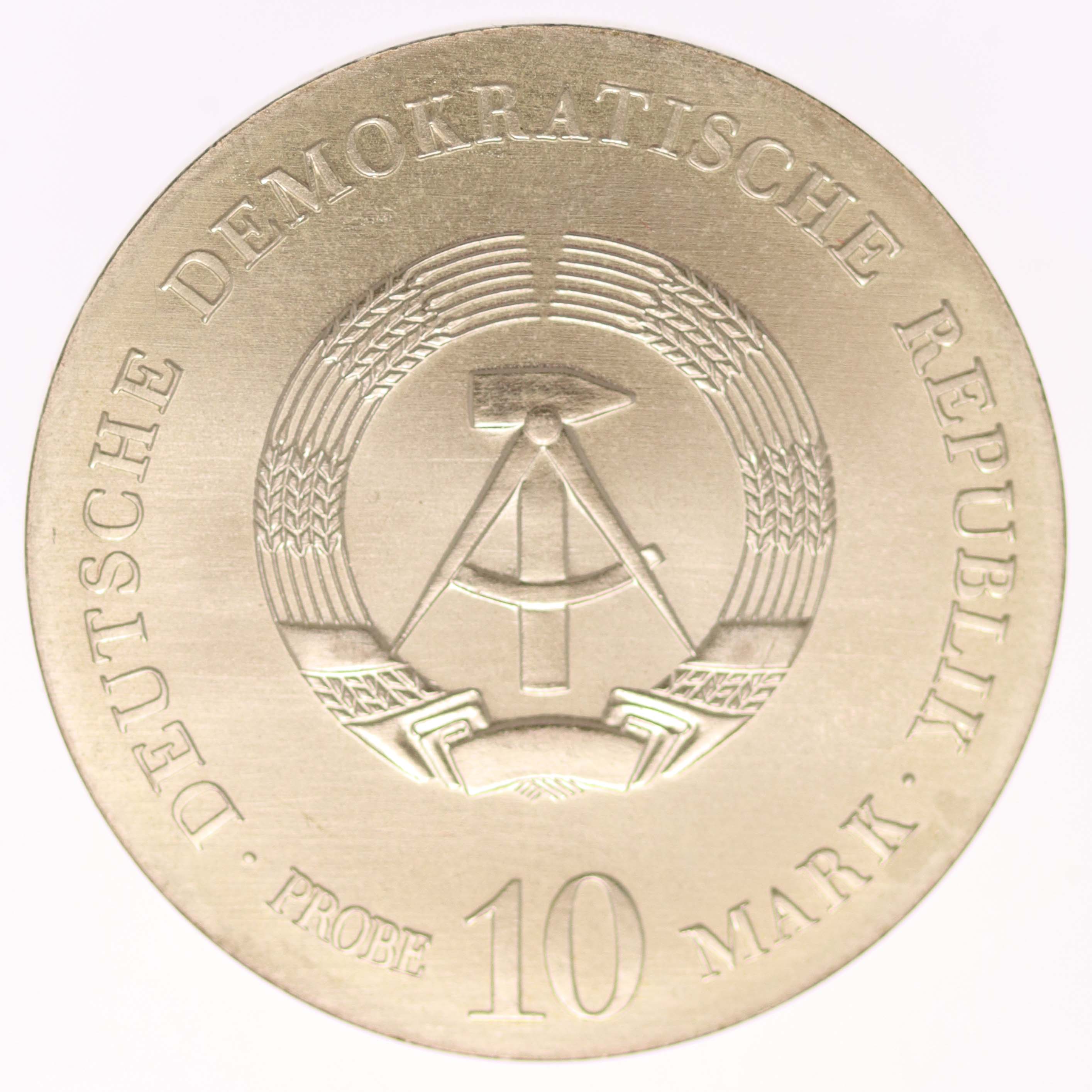 DDR 10 Mark 1977 Otto von Guericke Probe