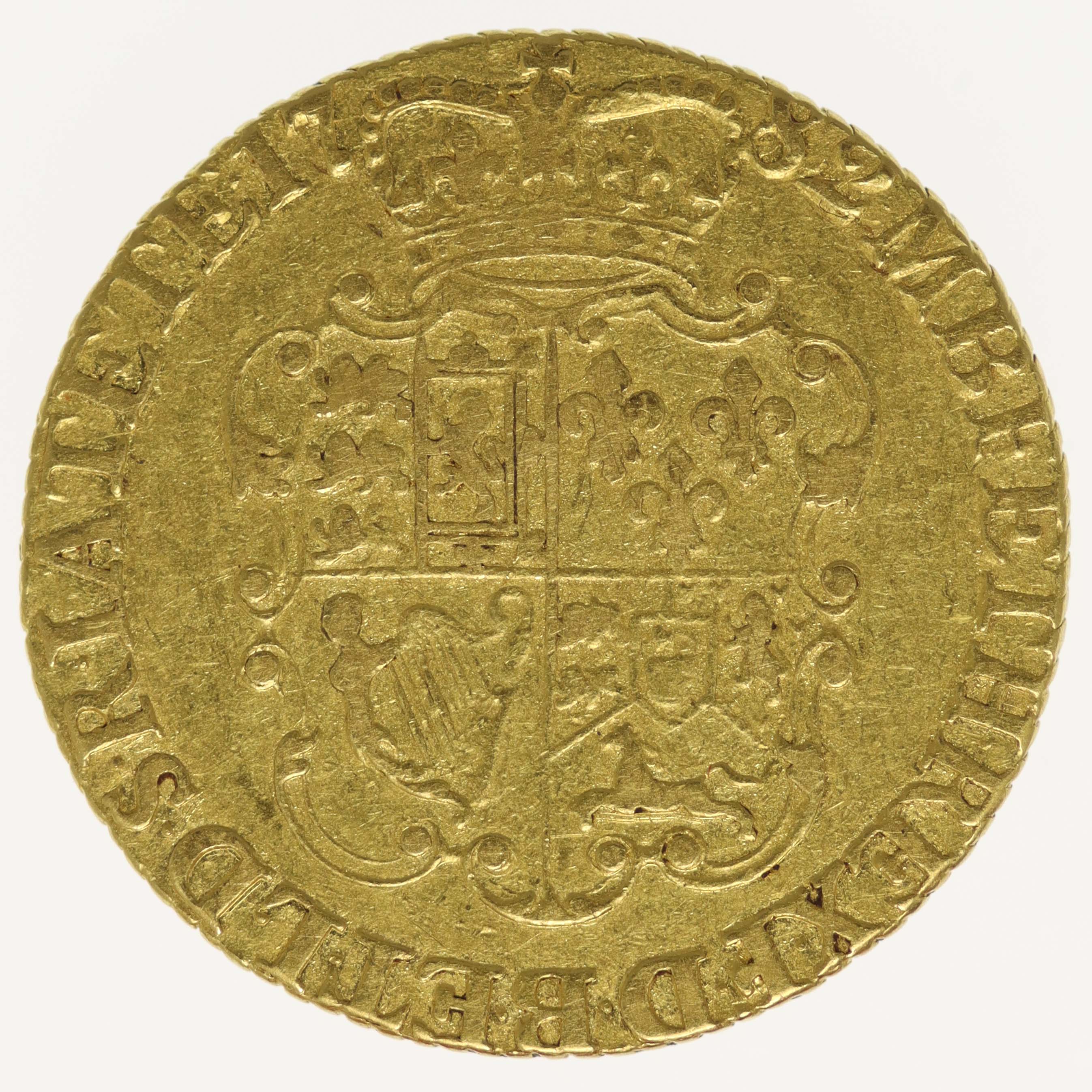 Großbritannien Georg III. Guinea 1782
