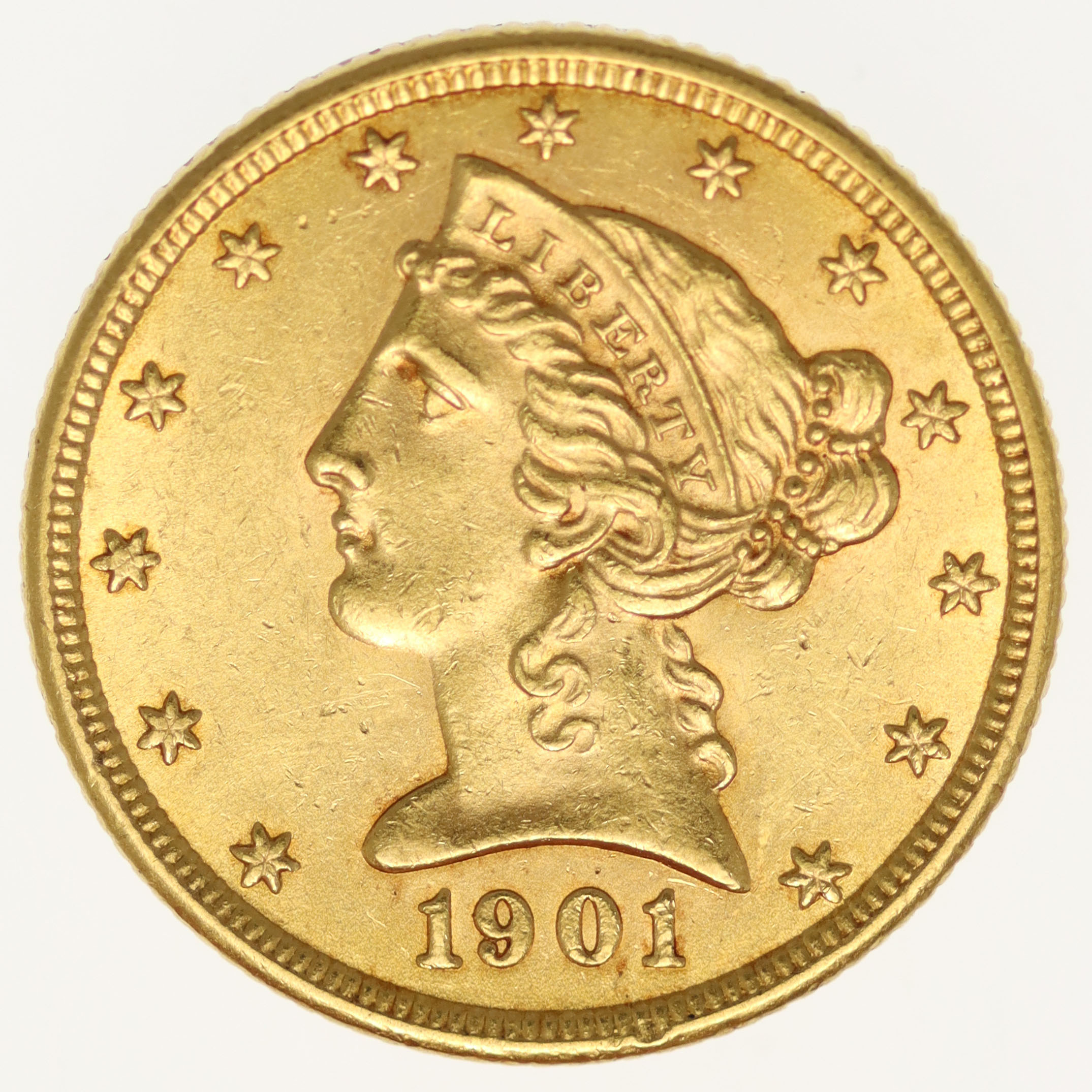 USA 5 Dollars 1901 Liberty / Kopf