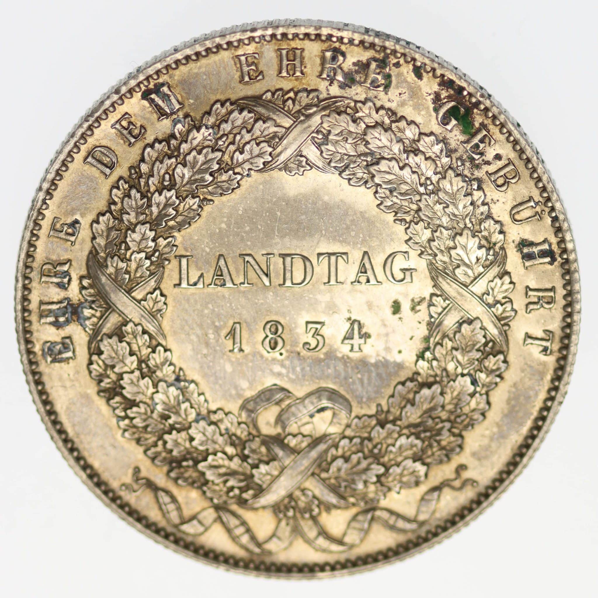 Bayern Ludwig I. Geschichtstaler 1834