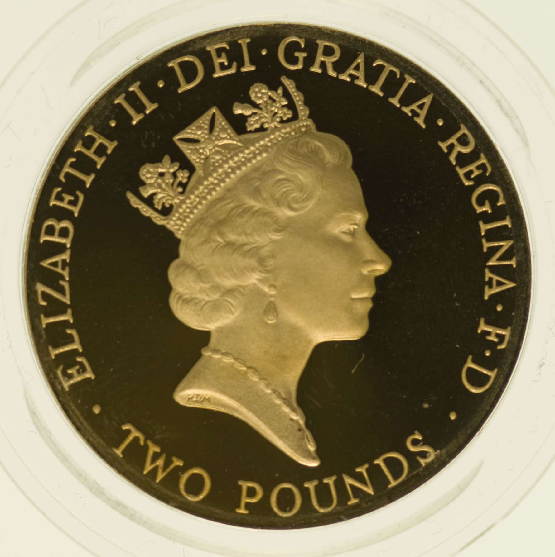 Großbritannien Elisabeth II. 2 Pounds 1996