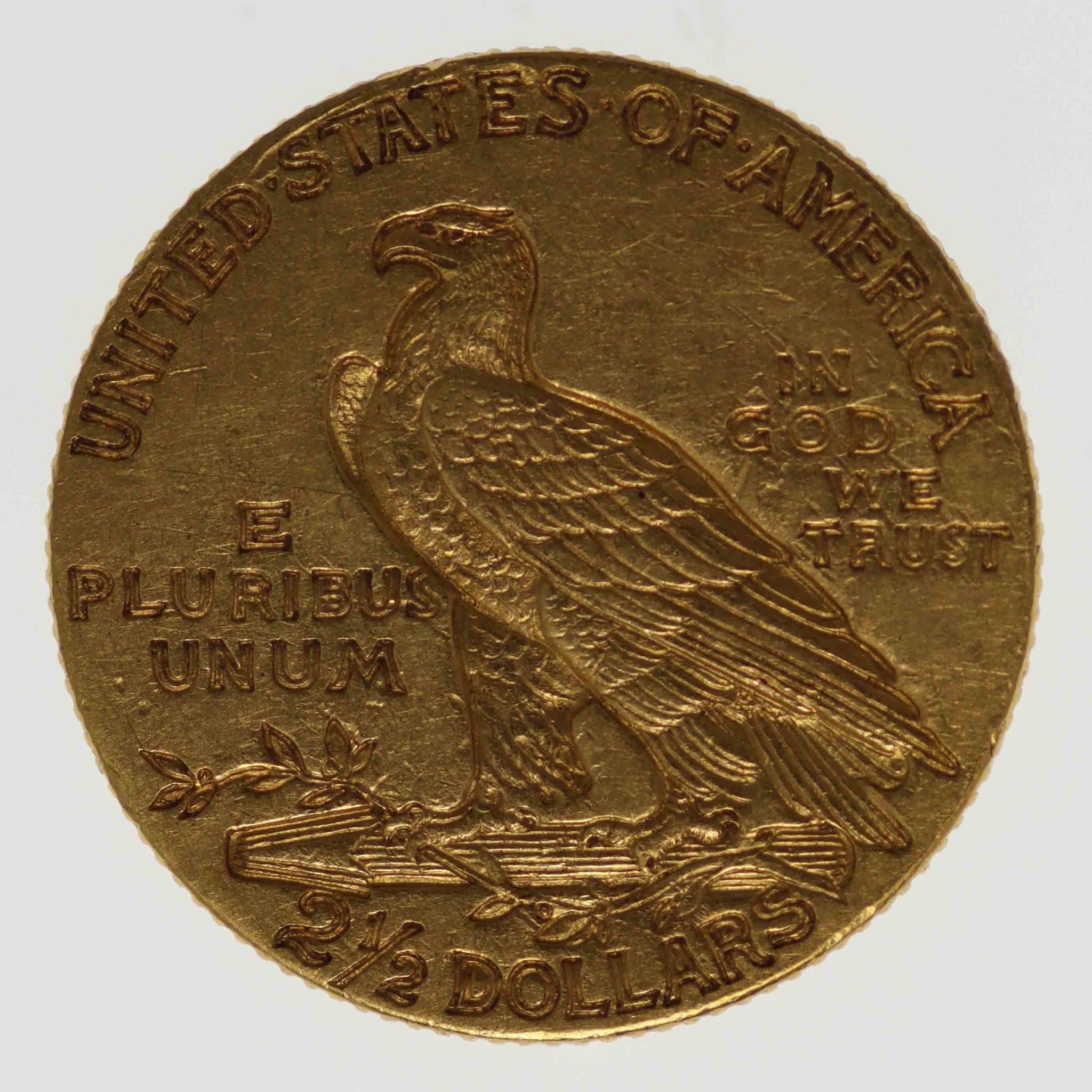 USA 2,5 Dollars 1911 Indianer