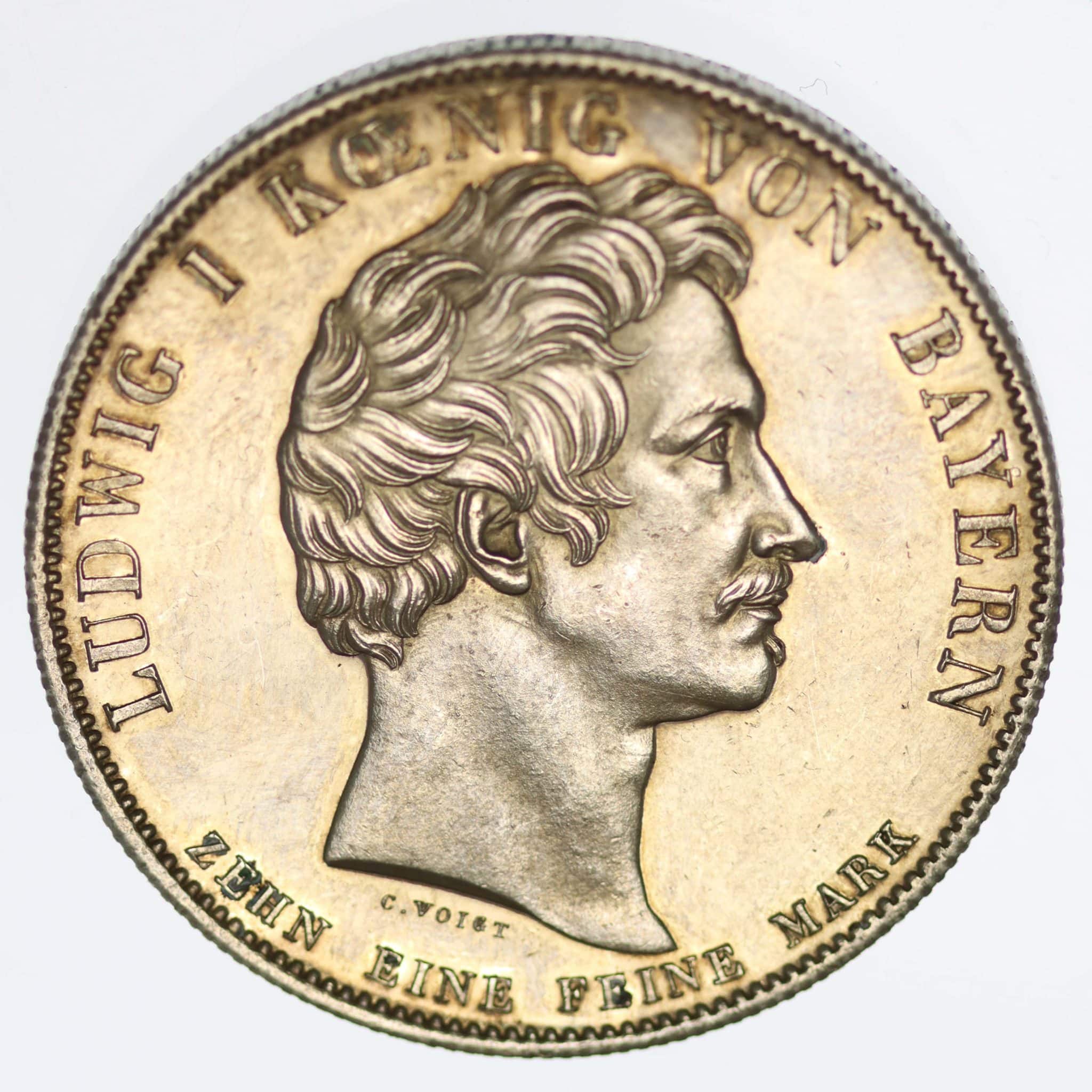 Bayern Ludwig I. Geschichtstaler 1834