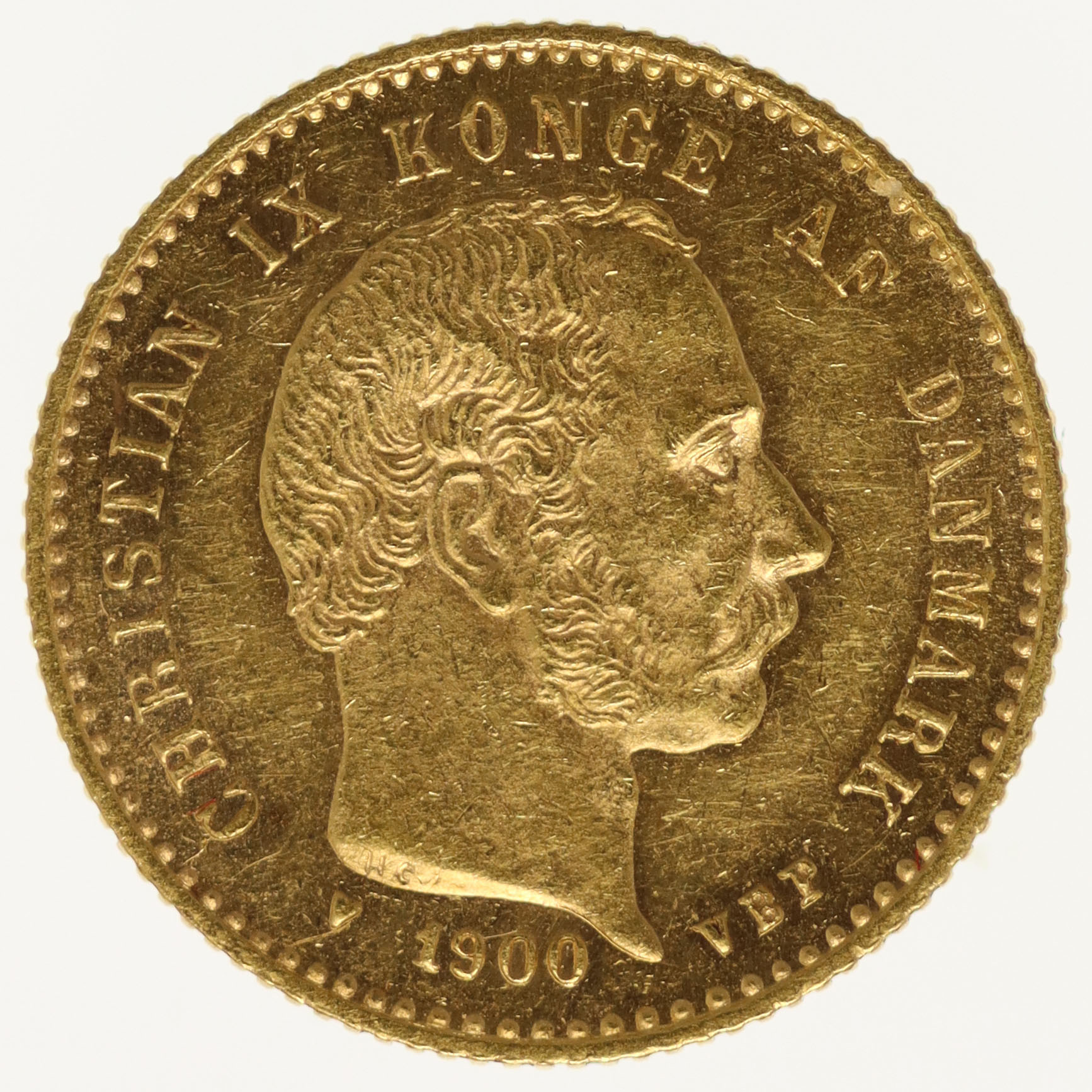 Dänemark Christian IX. 10 Kronen 1900