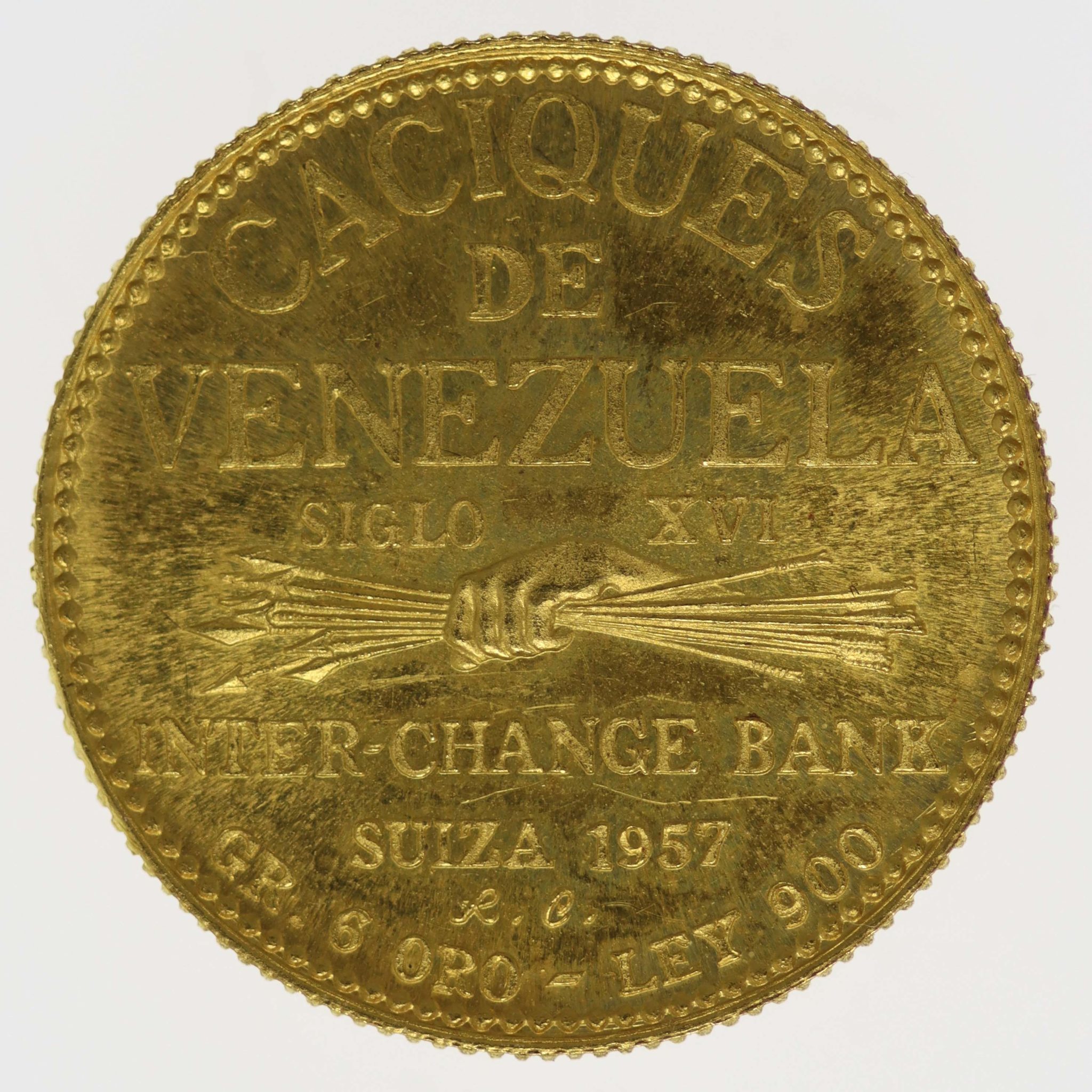 Venezuela Goldmedaille 1957