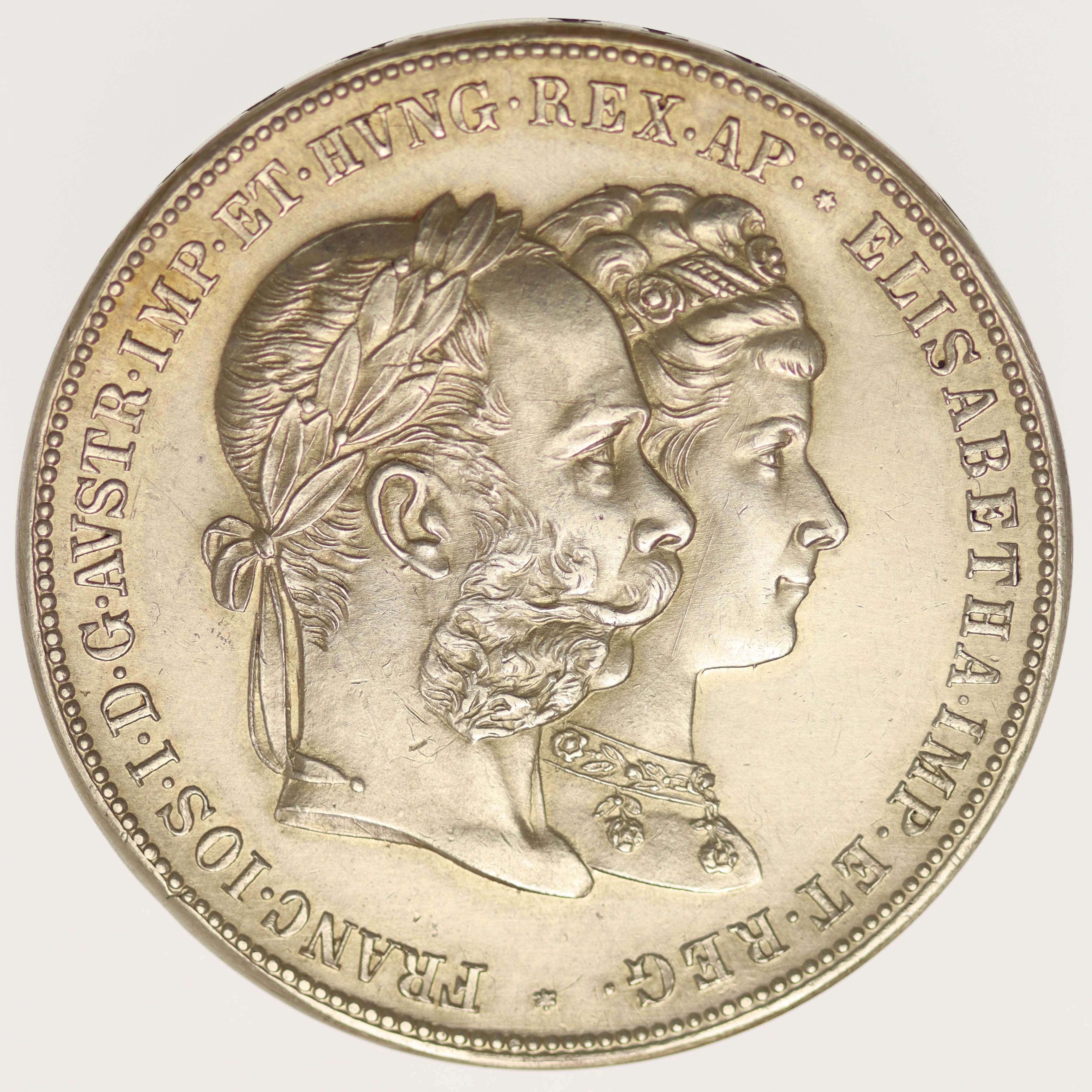 Österreich Kaiserreich Franz Josef I. 2 Gulden 1879