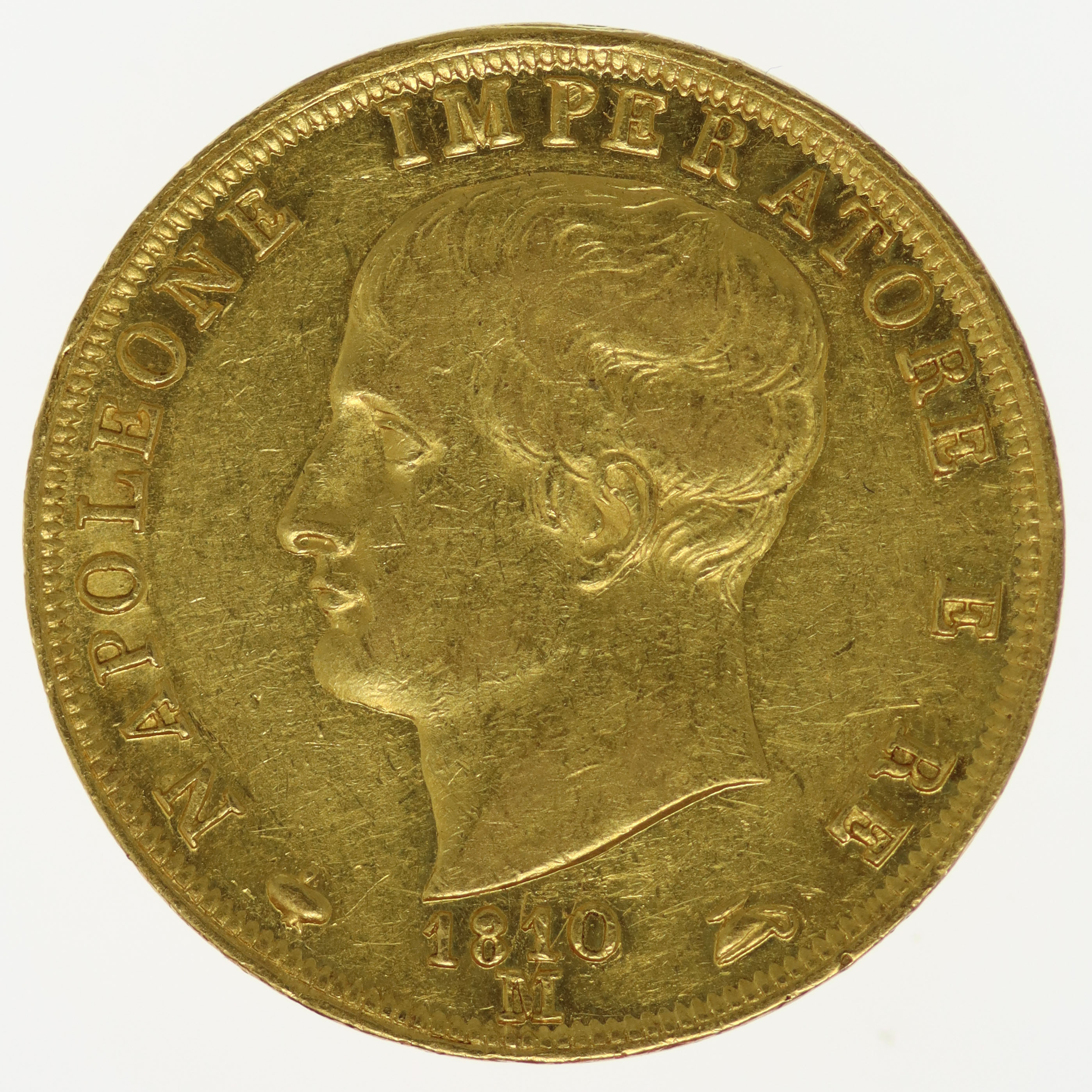 Italien Napoleon I. 40 Lire 1810 M