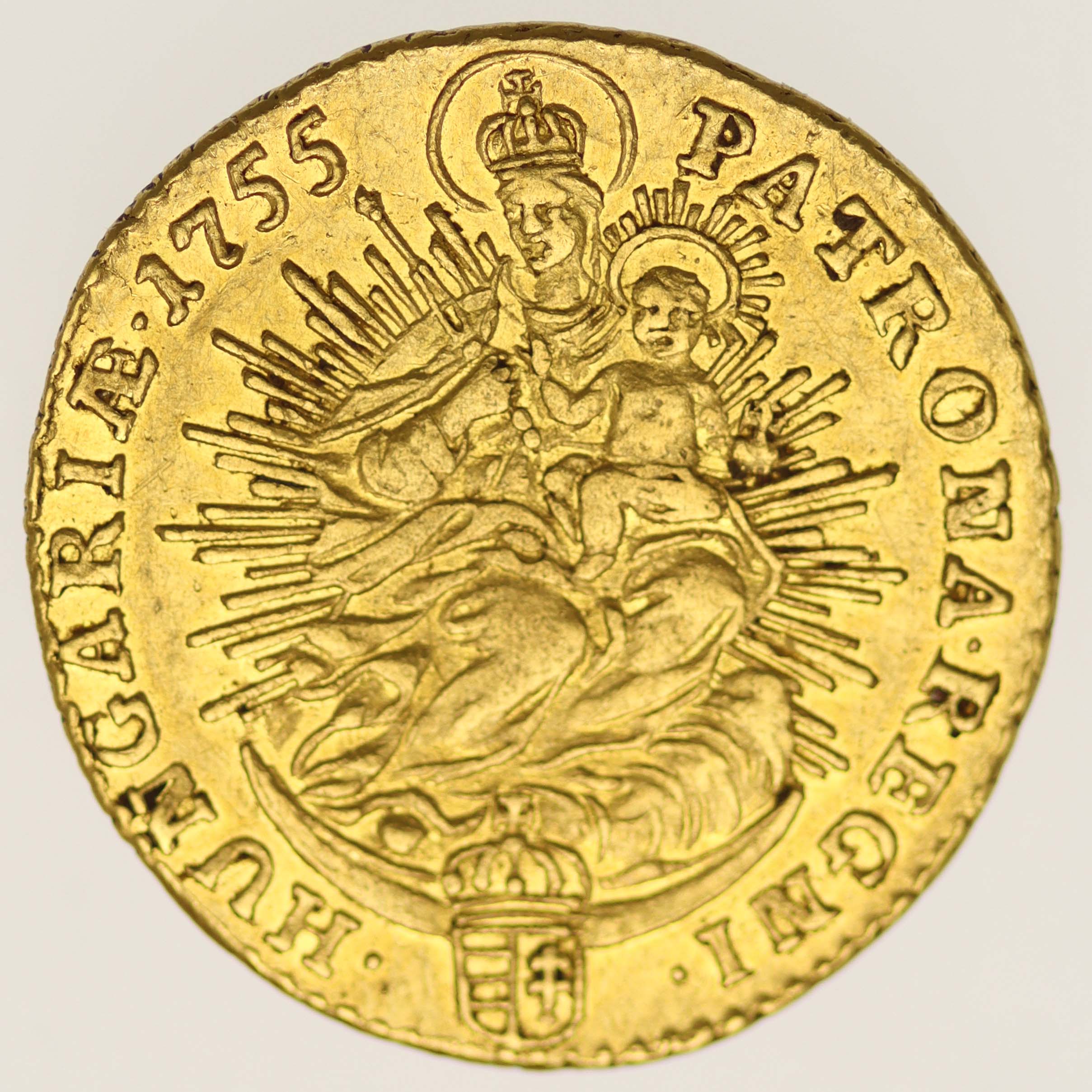 Ungarn Maria Theresia Dukat 1755 KB