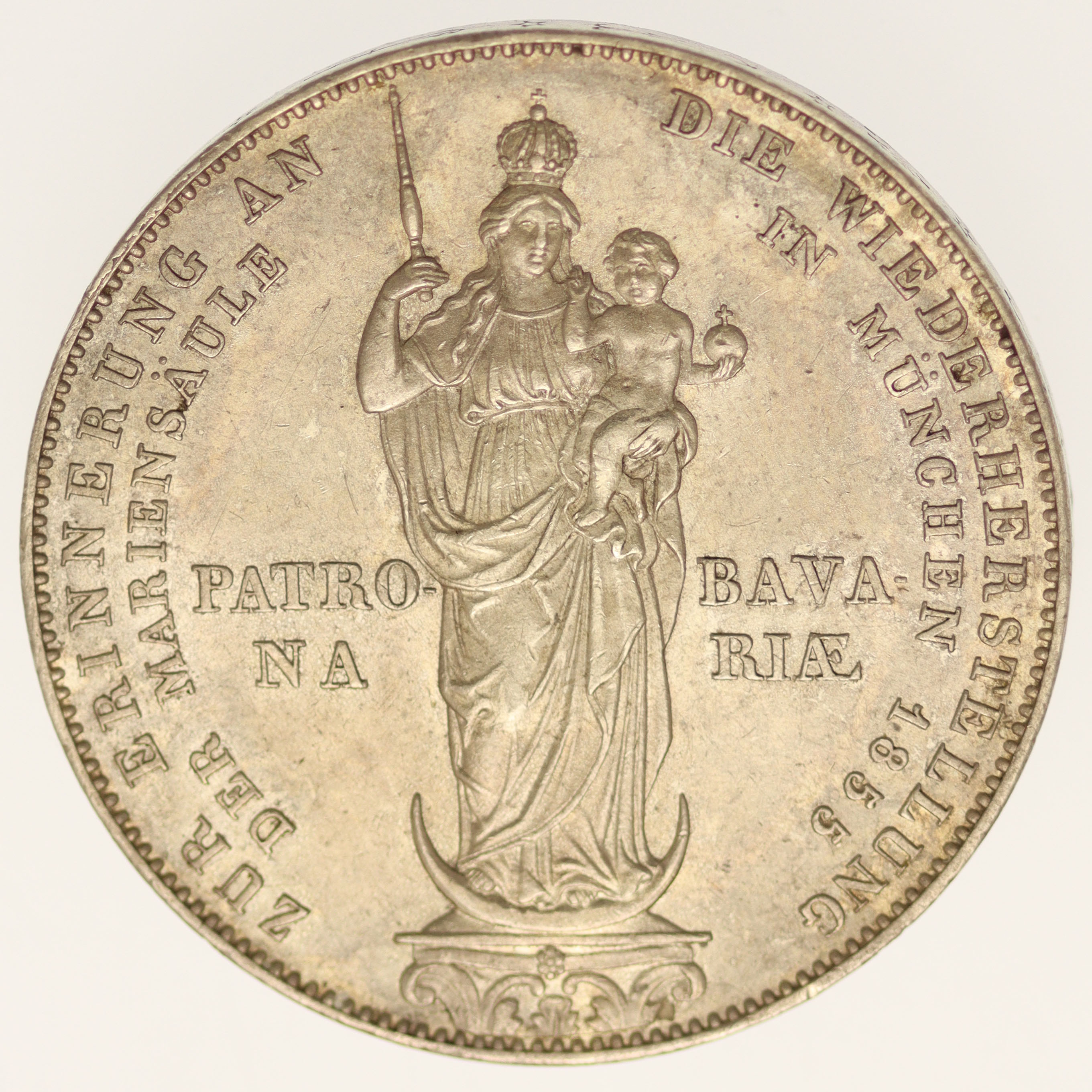 Bayern Maximilian II. Joseph Doppelgulden 1855