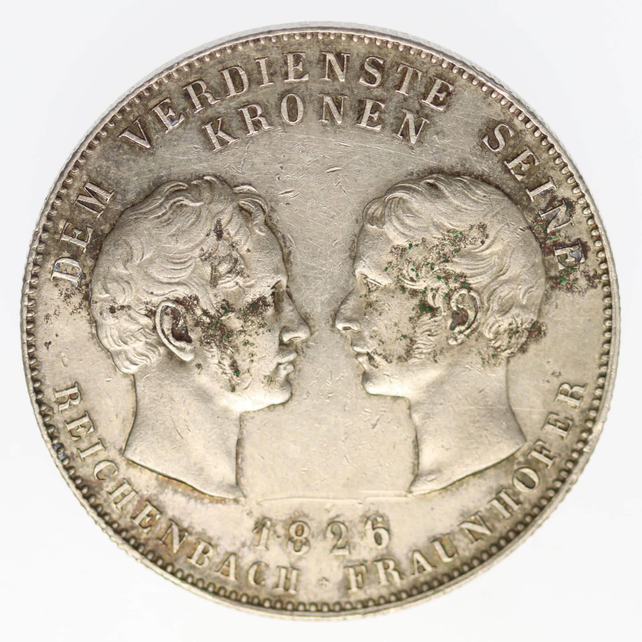 Bayern Ludwig I. Geschichtstaler 1826