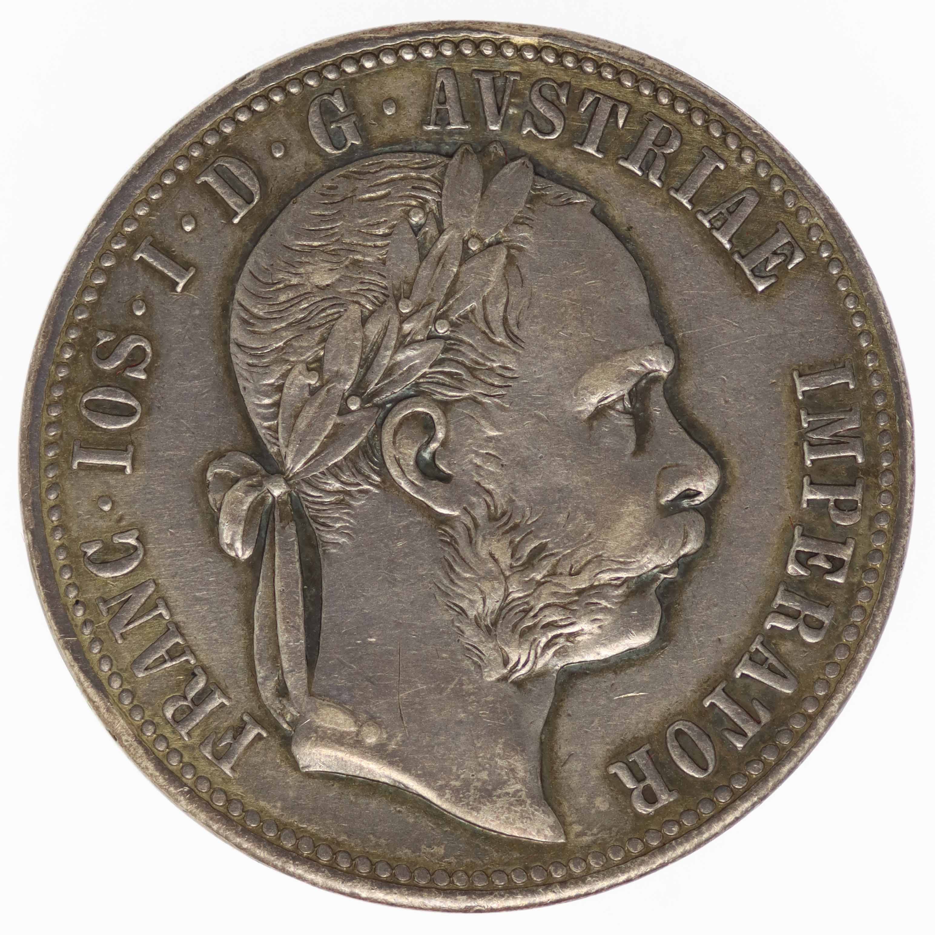 Österreich Kaiserreich Franz Josef I. Gulden 1875