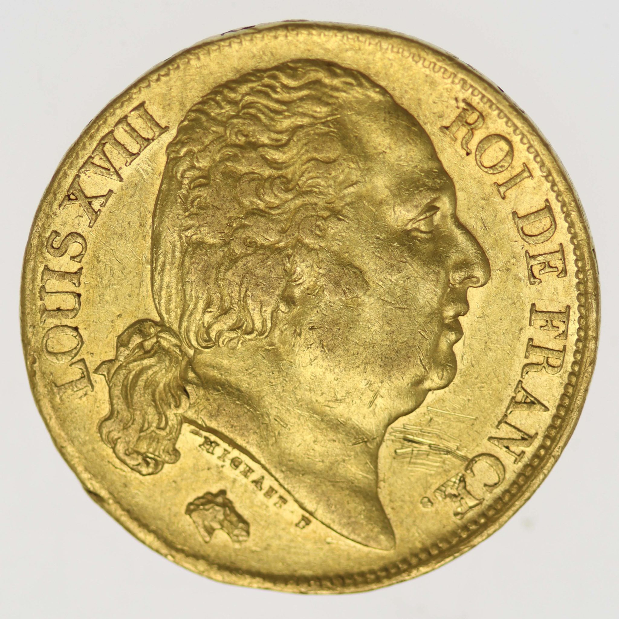 Frankreich Louis XVIII. 20 Francs 1817 L