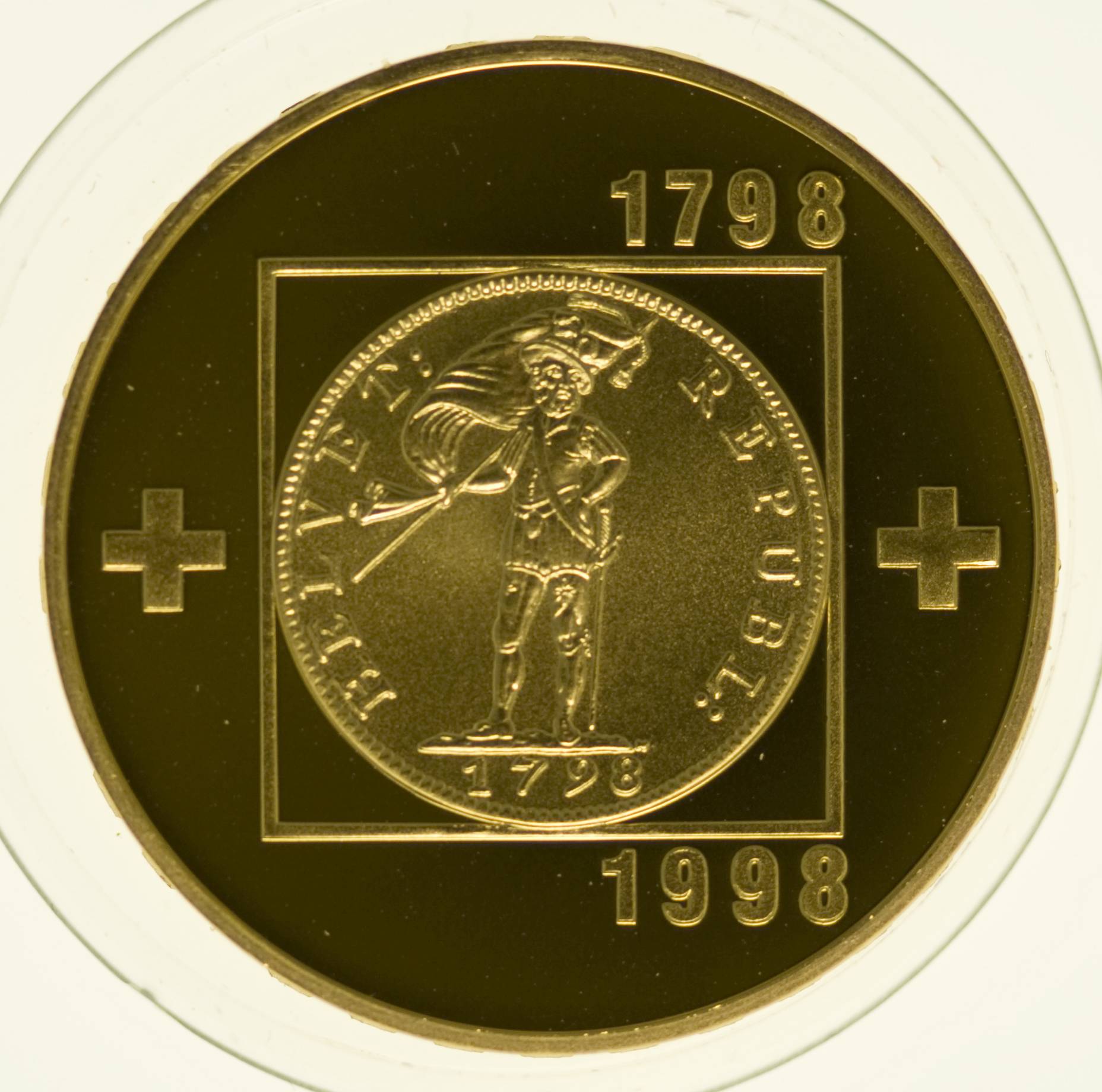 Schweiz Set 2x 100 Franken 1998