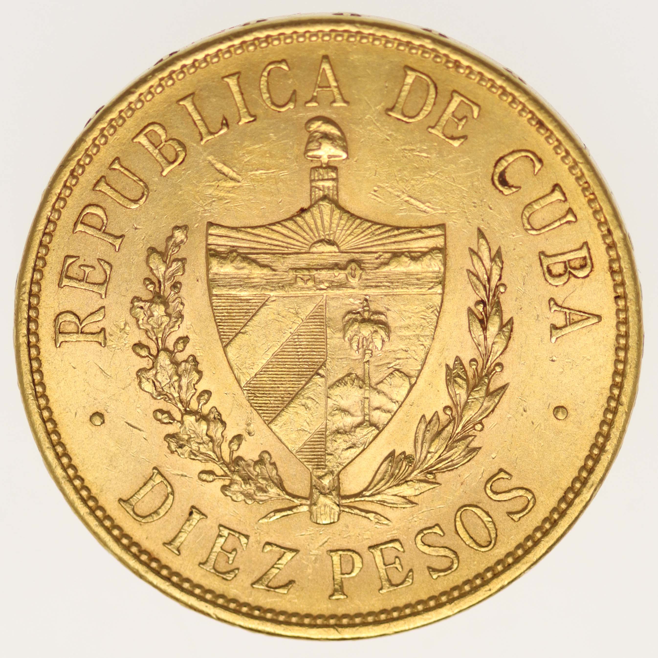 Kuba 10 Pesos 1916