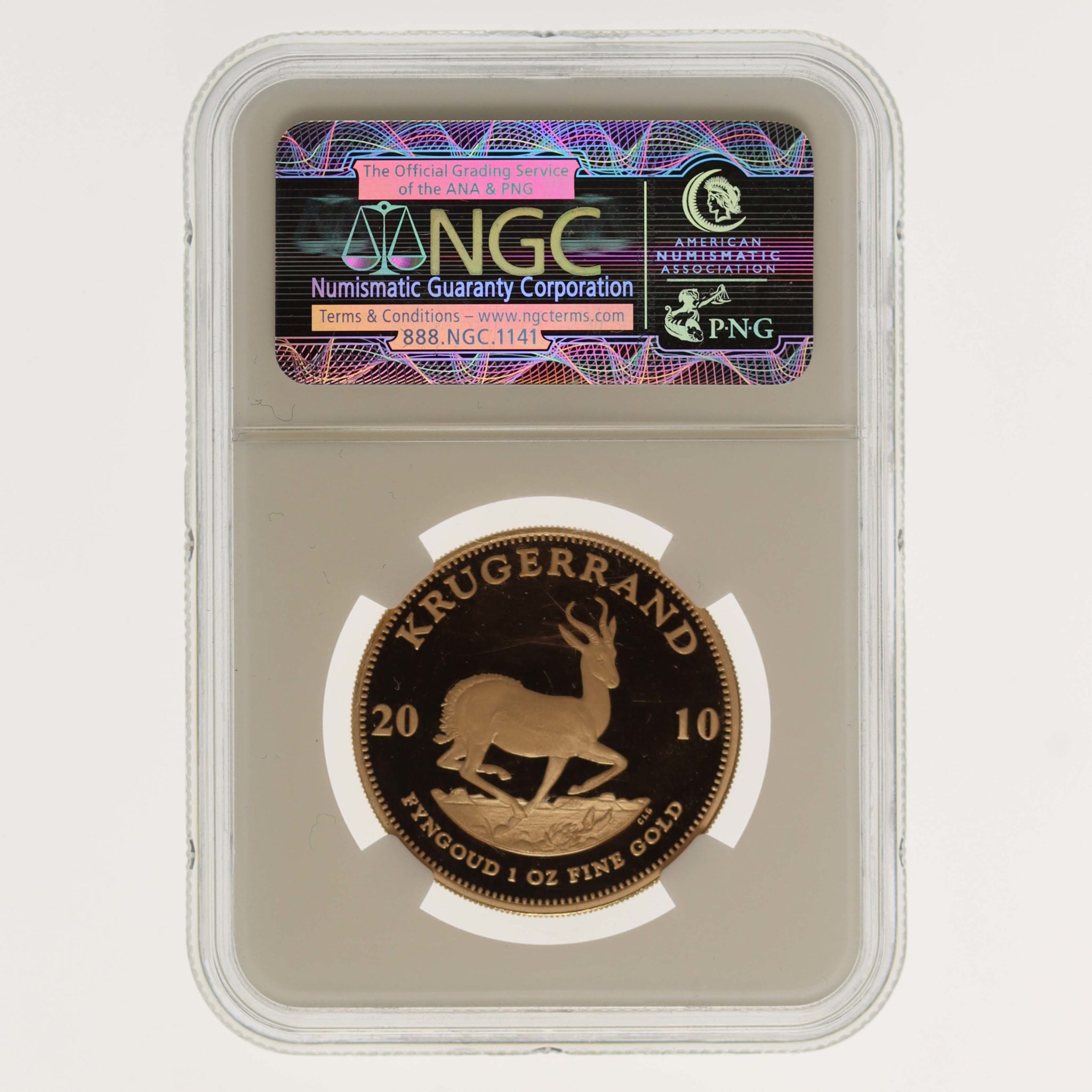 Südafrika Krügerrand 1 Unze 2010 proof