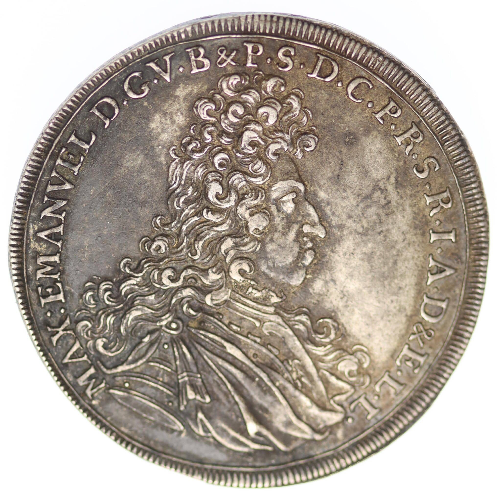 Bayern Maximilian II. Emanuel Reichstaler 1694