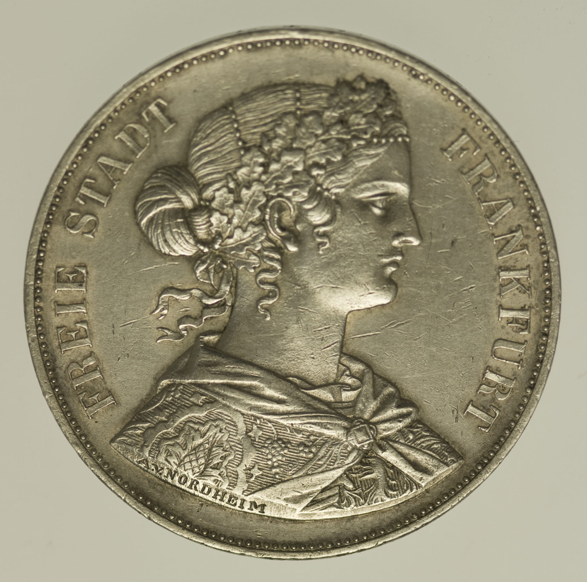 Frankfurt Stadt Doppelter Vereinstaler 1861