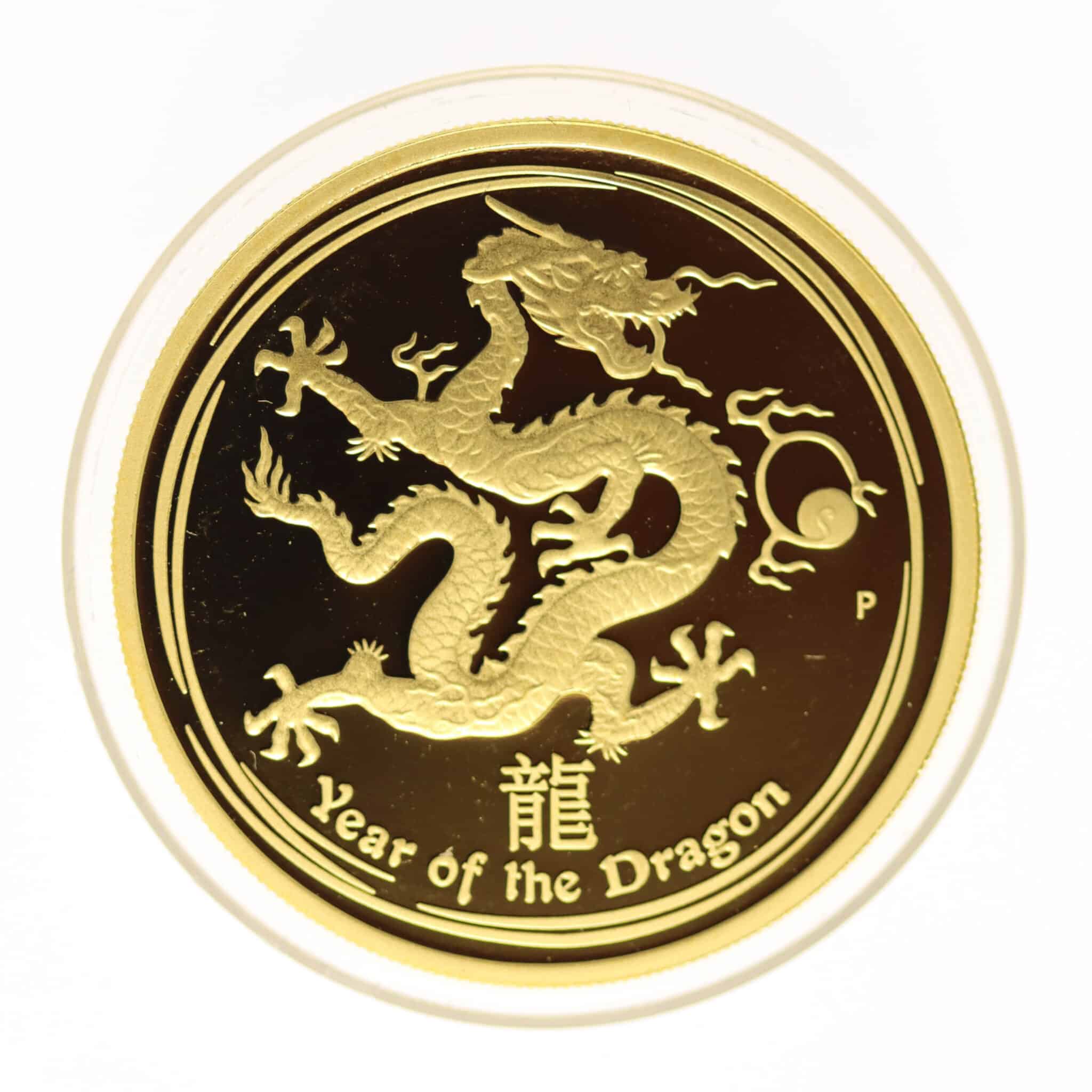 Australien Elisabeth II. 100 Dollars 2012 Lunar II Drache