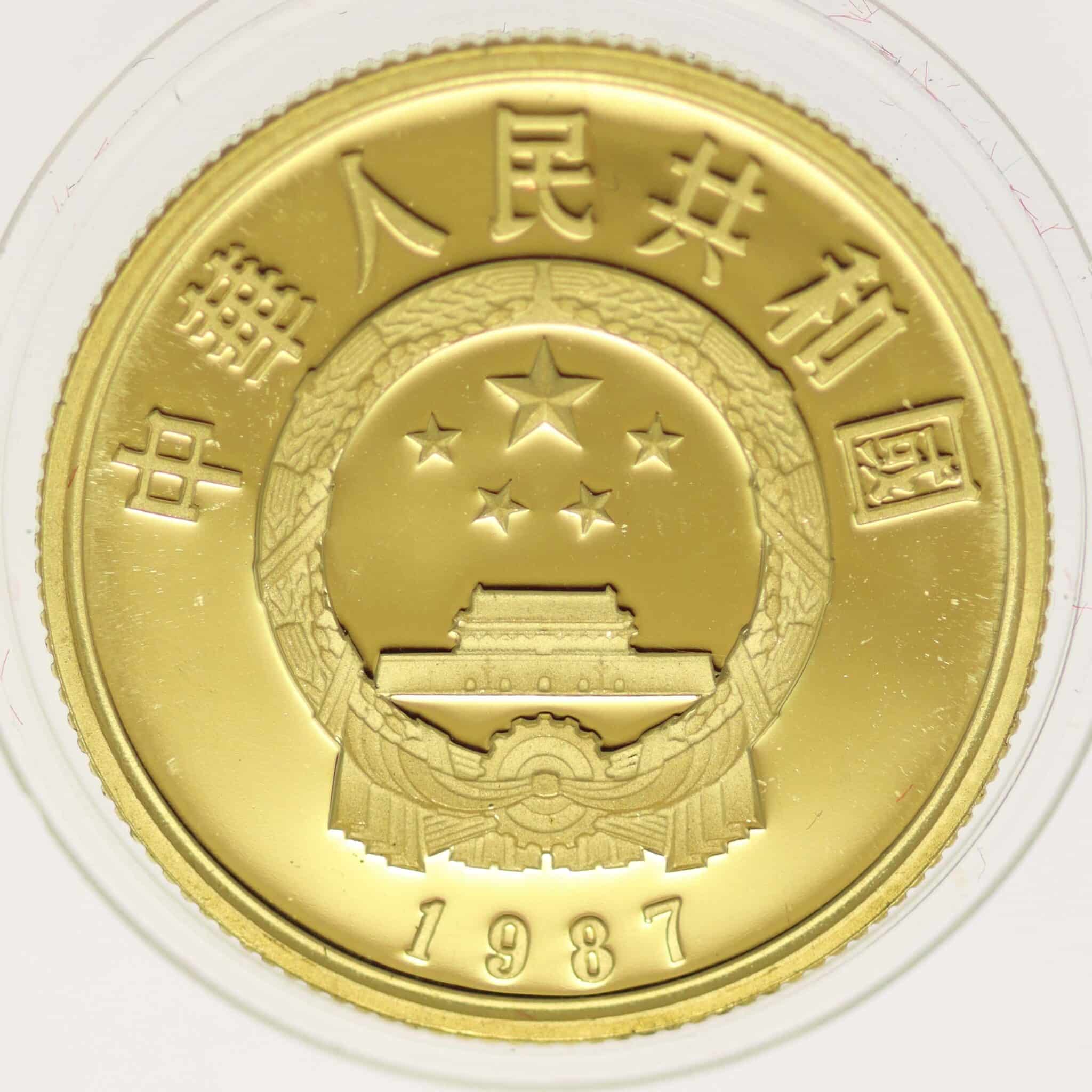 China 100 Yuan 1987