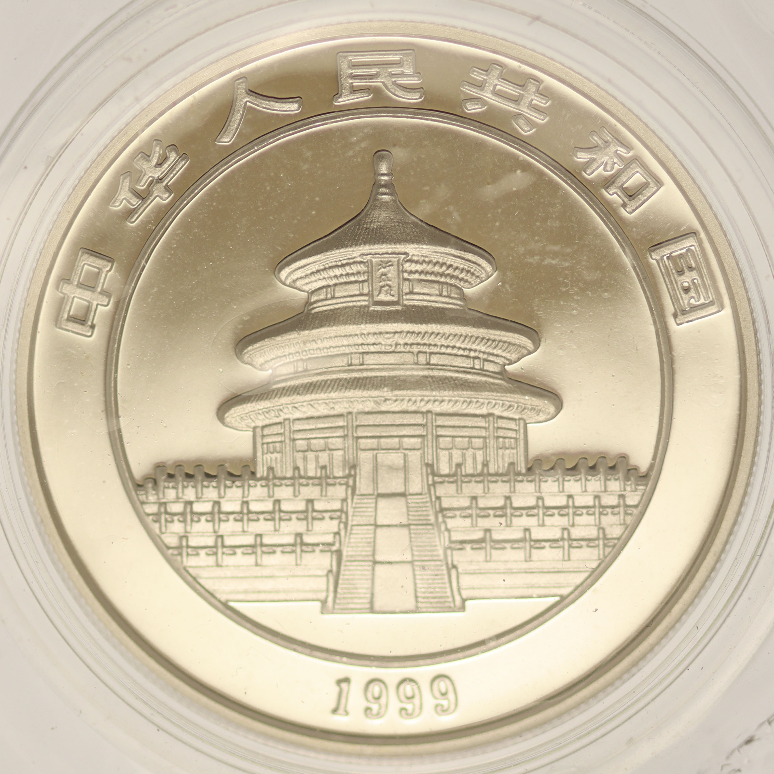 China Panda 10 Yuan 1999 1 Unze