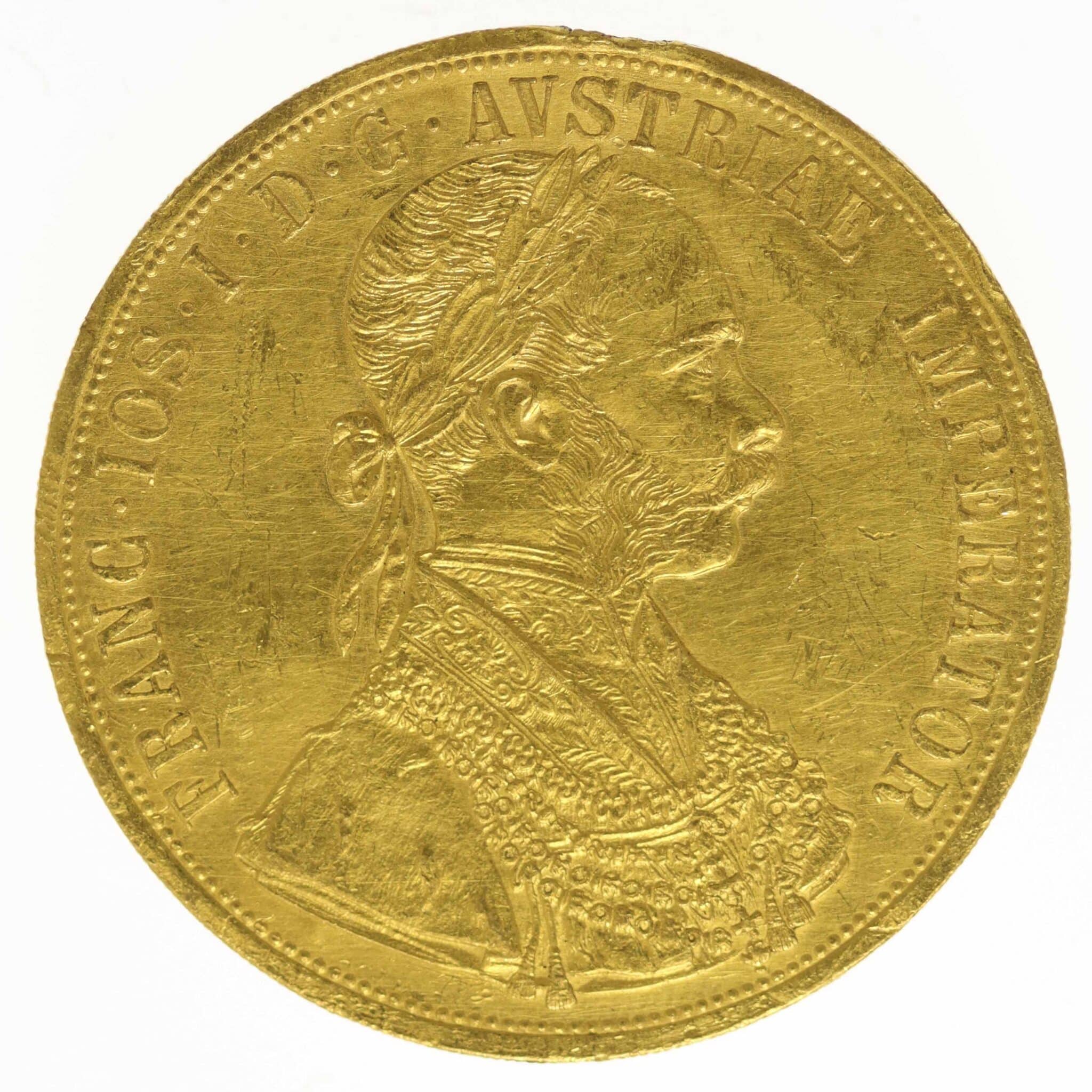 Österreich Kaiserreich Franz Joseph I. 4 Dukaten 1912