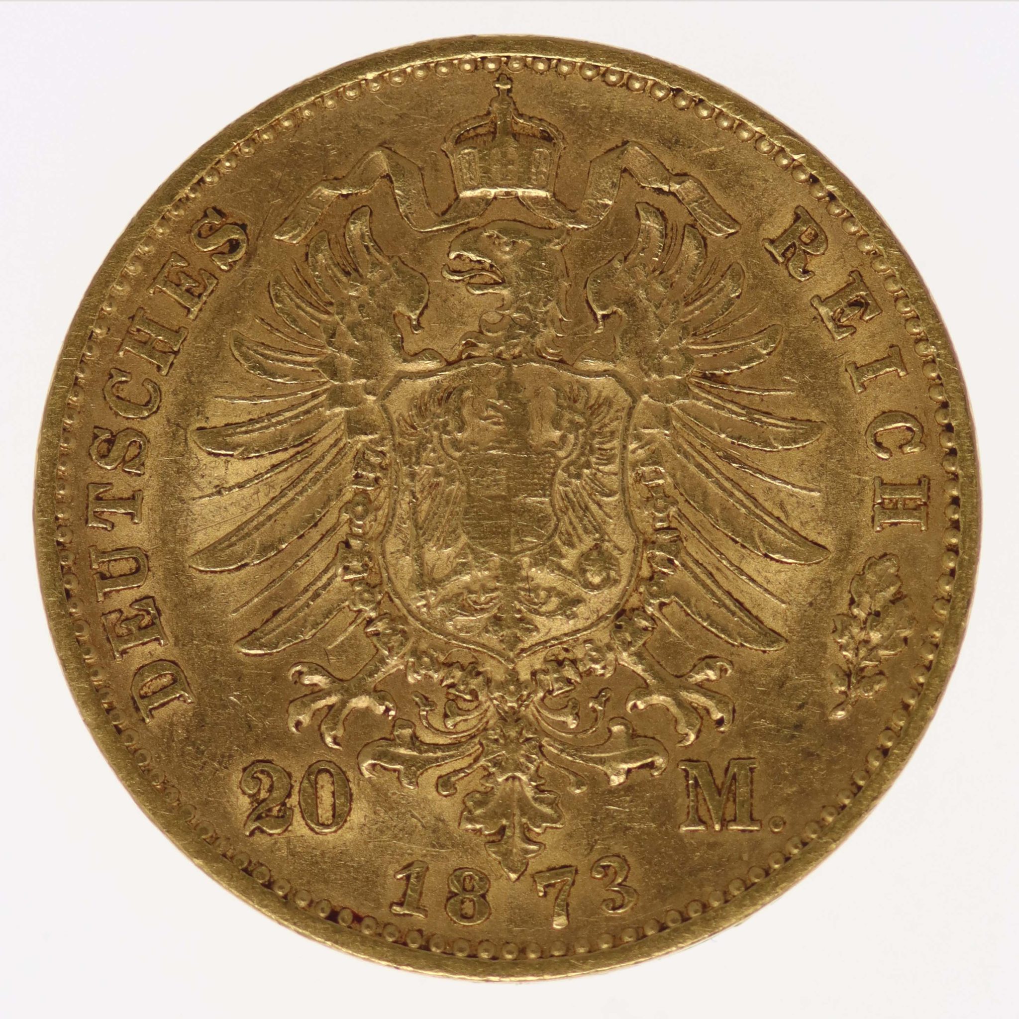Württemberg Karl 20 Mark 1873