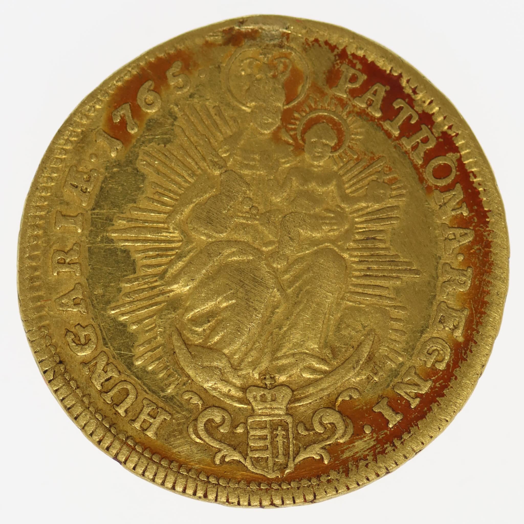 Ungarn Maria Theresia 2 Dukaten 1765