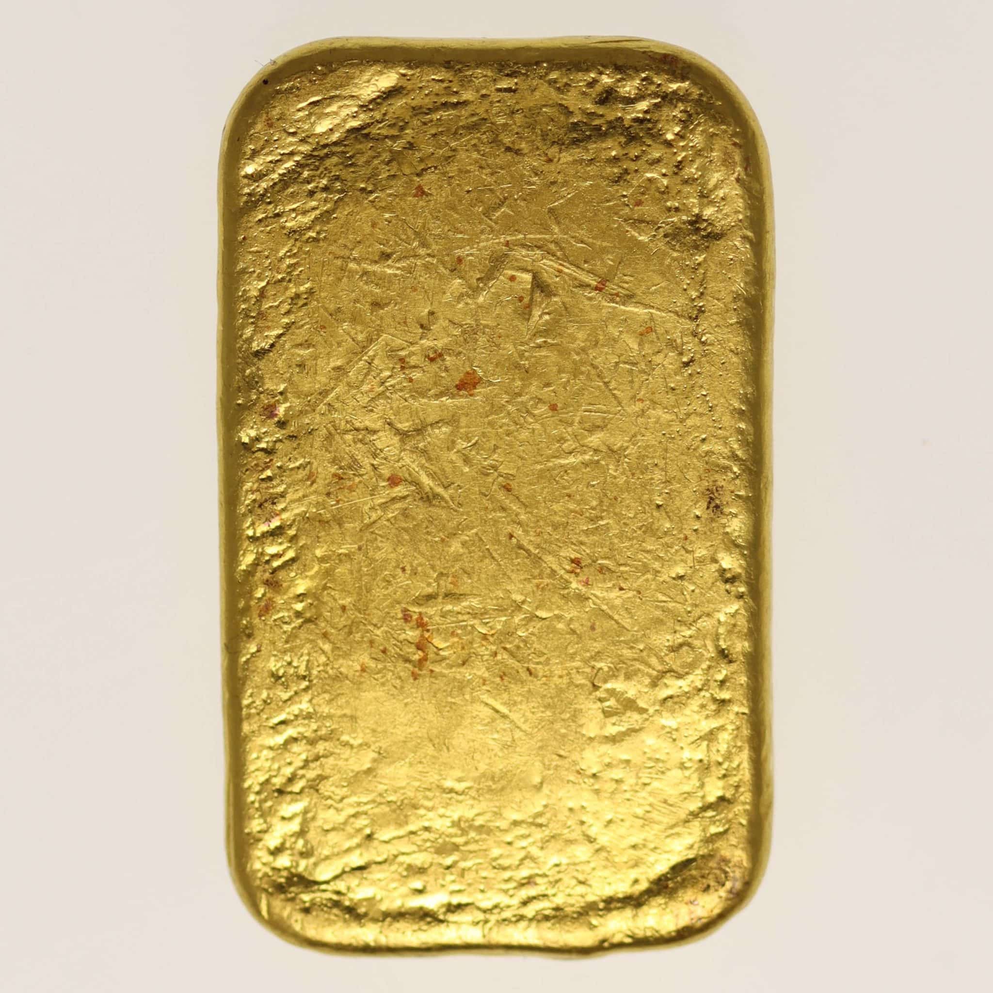 Goldbarren 100 Gramm Johnson Matthey
