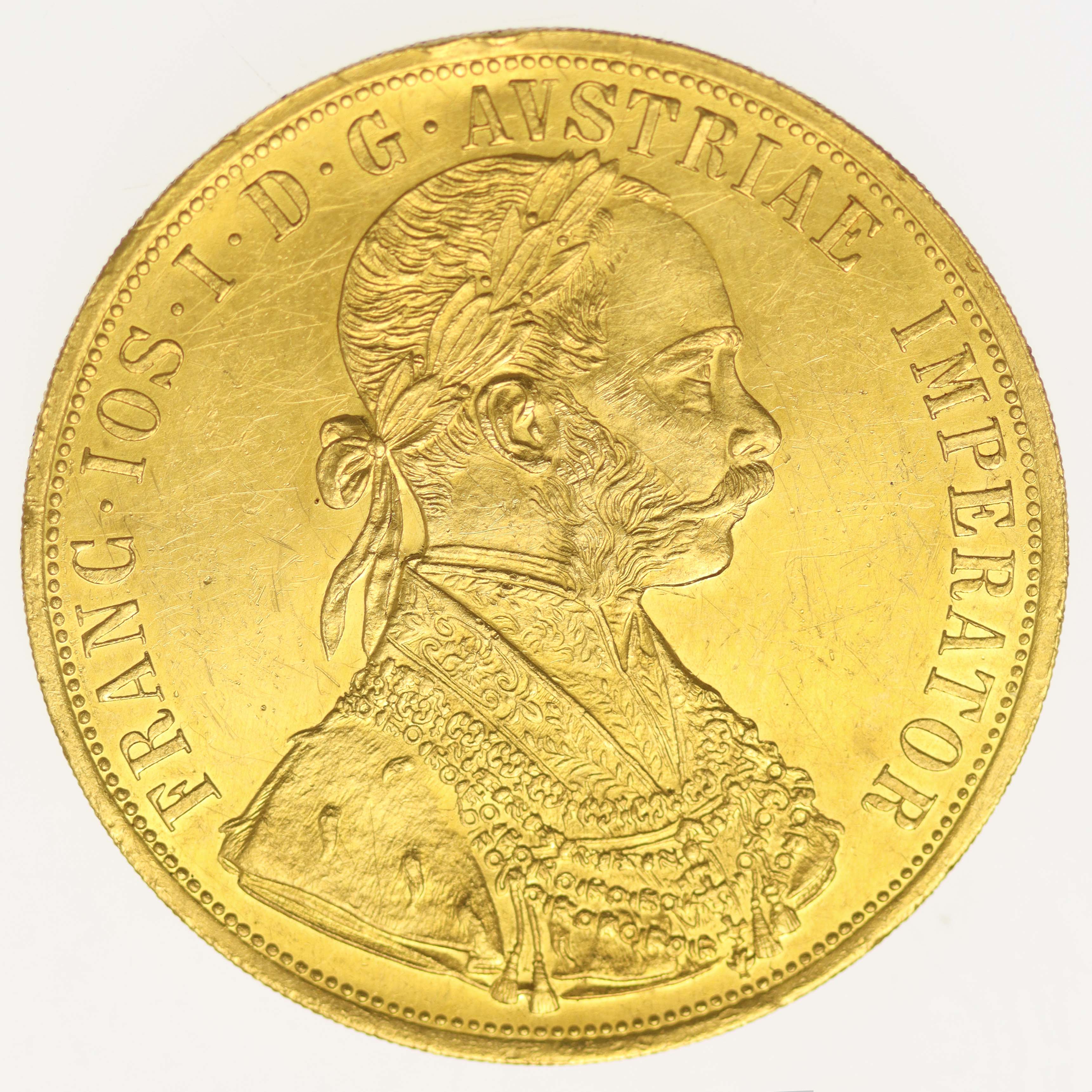 Österreich Kaiserreich Franz Joseph I. 4 Dukaten 1911